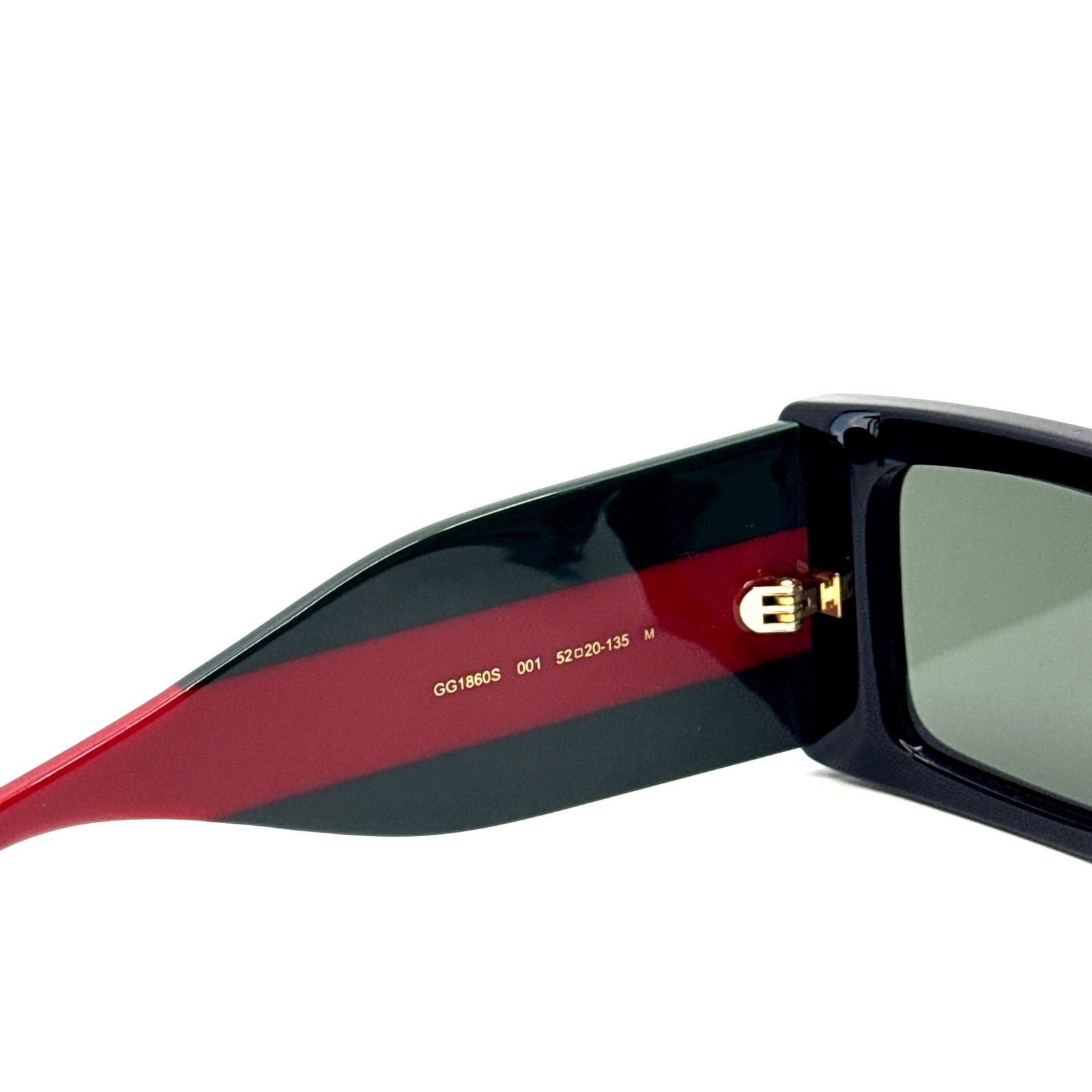 Gucci New, GUCCI Sunglasses GG1860S 001 Authentic Size ONE SIZE - 8 Thumbnail