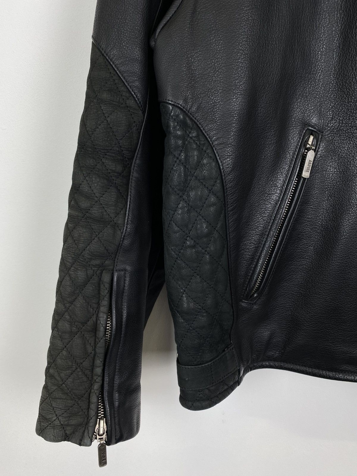 BMW Vintage The Spirit Of Touring BMW Leather Full Zip Jacket Size US M / EU 48-50 / 2 - 5 Thumbnail