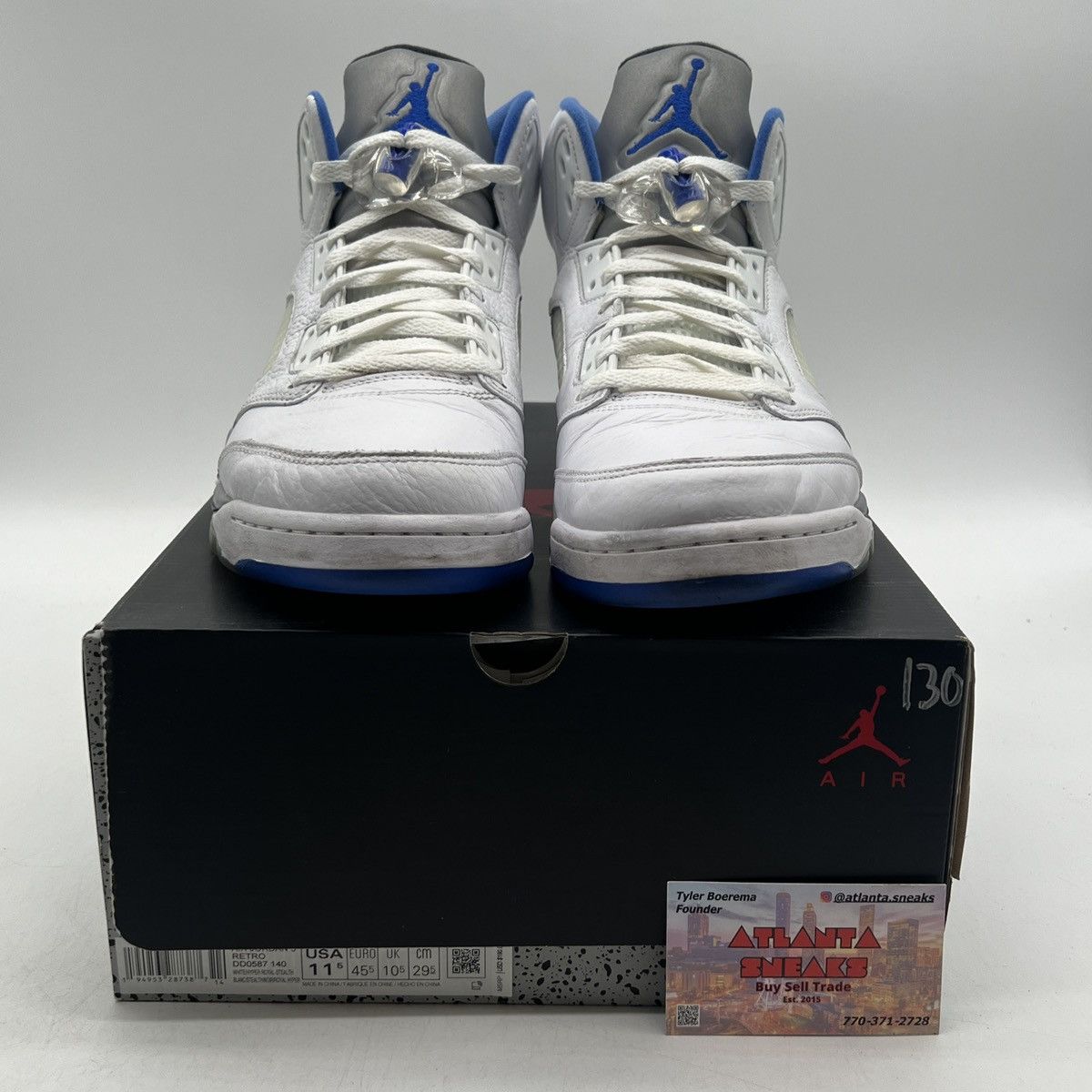 Jordan Brand Air Jordan 5 stealth Size US 11.5 / EU 44-45 - 2 Thumbnail
