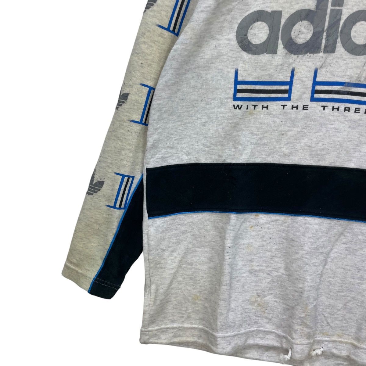 Adidas 💥Vintage Adidas Pullover Jacket Size US S / EU 44-46 / 1 - 3 Thumbnail
