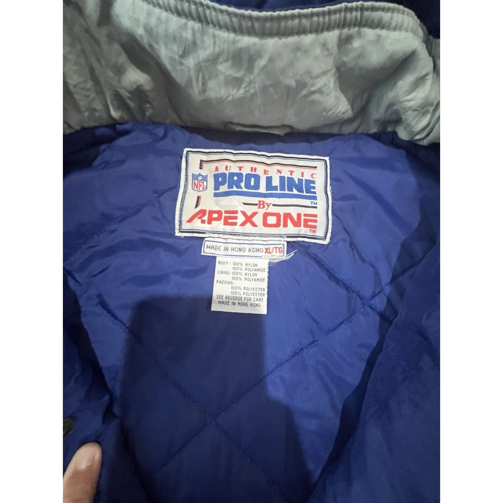 Apex One Vintage Apex One Proline Dallas Cowboys Pullover Hooded XL Size US XL / EU 56 / 4 - 7 Thumbnail