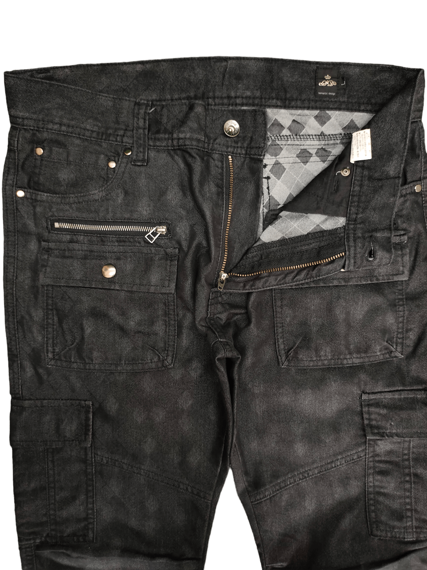 semanticdesign Sematic Design Diamond Design Cargo Pants Size US 32 / EU 48 - 11 Thumbnail