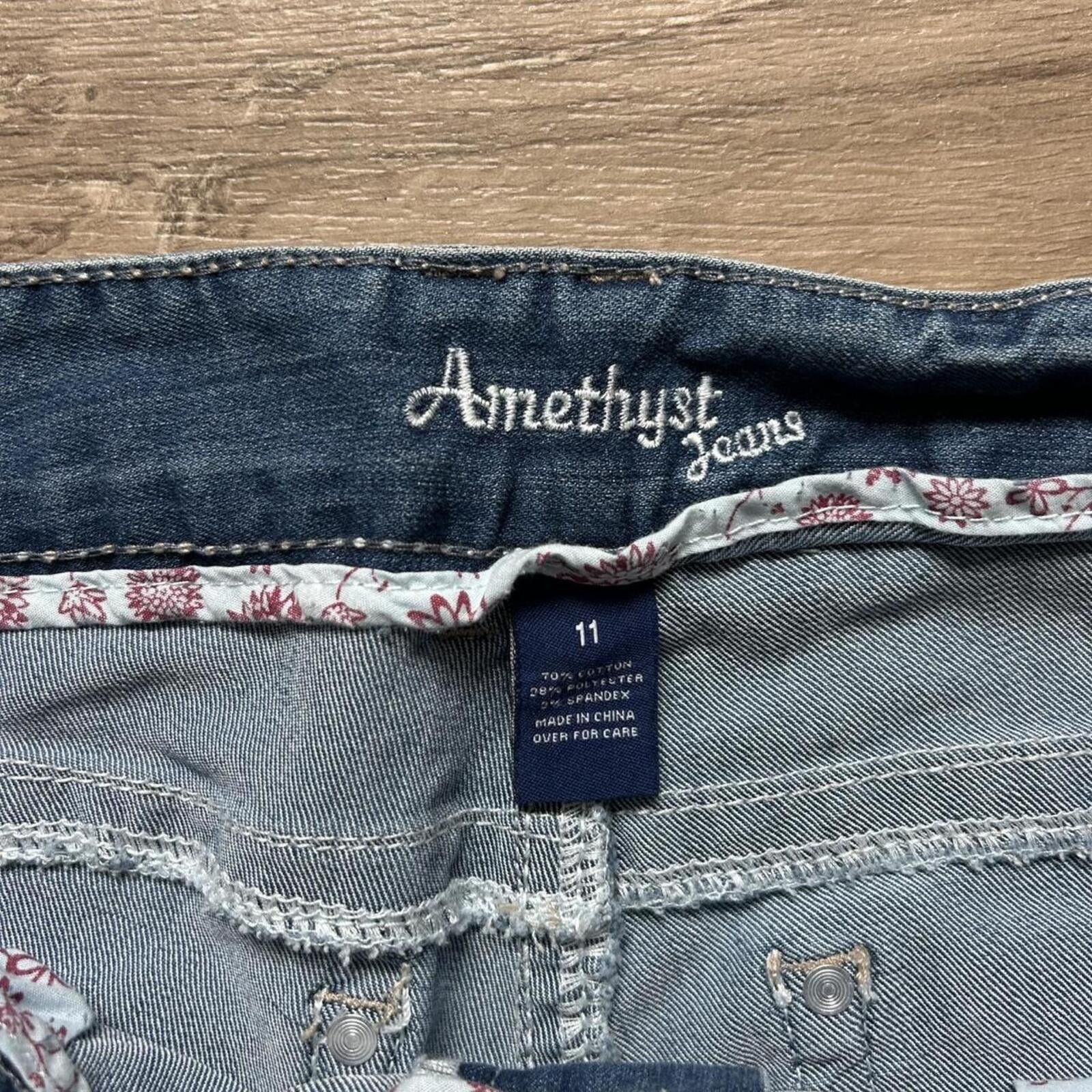 Other Sick Vintage y2k Flare Bootcut Denim Jeans size 11 Size 34" / US 12 / IT 48 - 4 Thumbnail