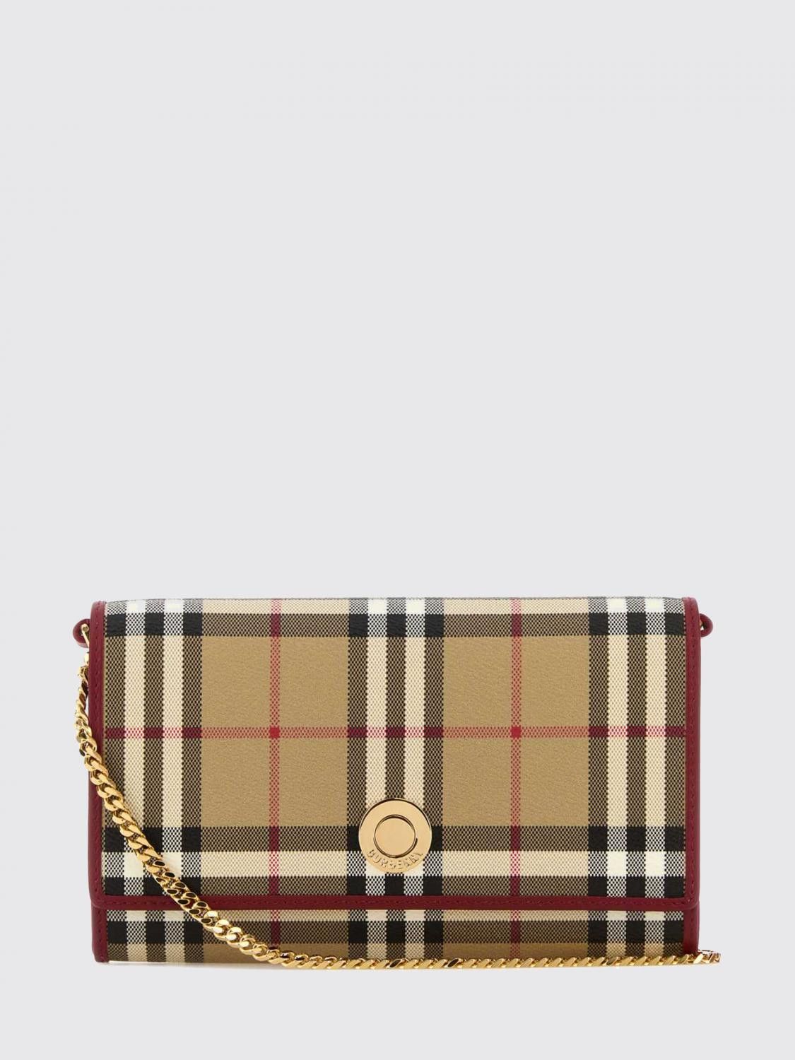 Burberry Burberry Mini Bag Woman Burgundy Size ONE SIZE - 1 Thumbnail