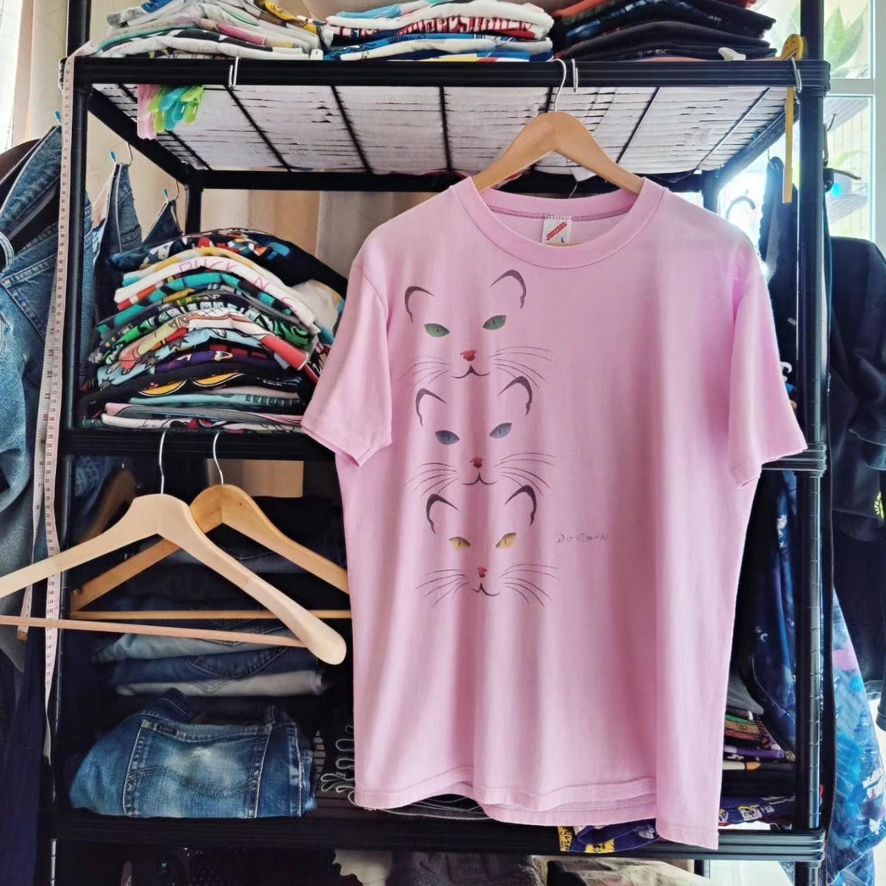 Jerzees × Vintage vintage 80s Cats on JERZEES tag Size US L / EU 52-54 / 3 - 1 Thumbnail