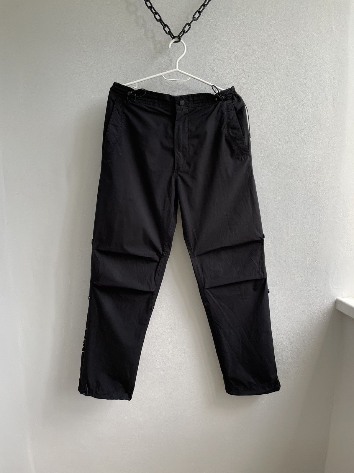 Maharishi MAHARISHI Pearl Dragon Track Pants Black Sweatpants Size US 34 / EU 50 - 2 Thumbnail