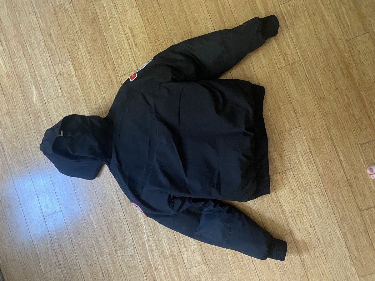Canada Goose × NBA × Rhude Canada Goose x Rhude NBA Black Bomber Jacket Size US XXL / EU 58 / 5 - 4 Thumbnail
