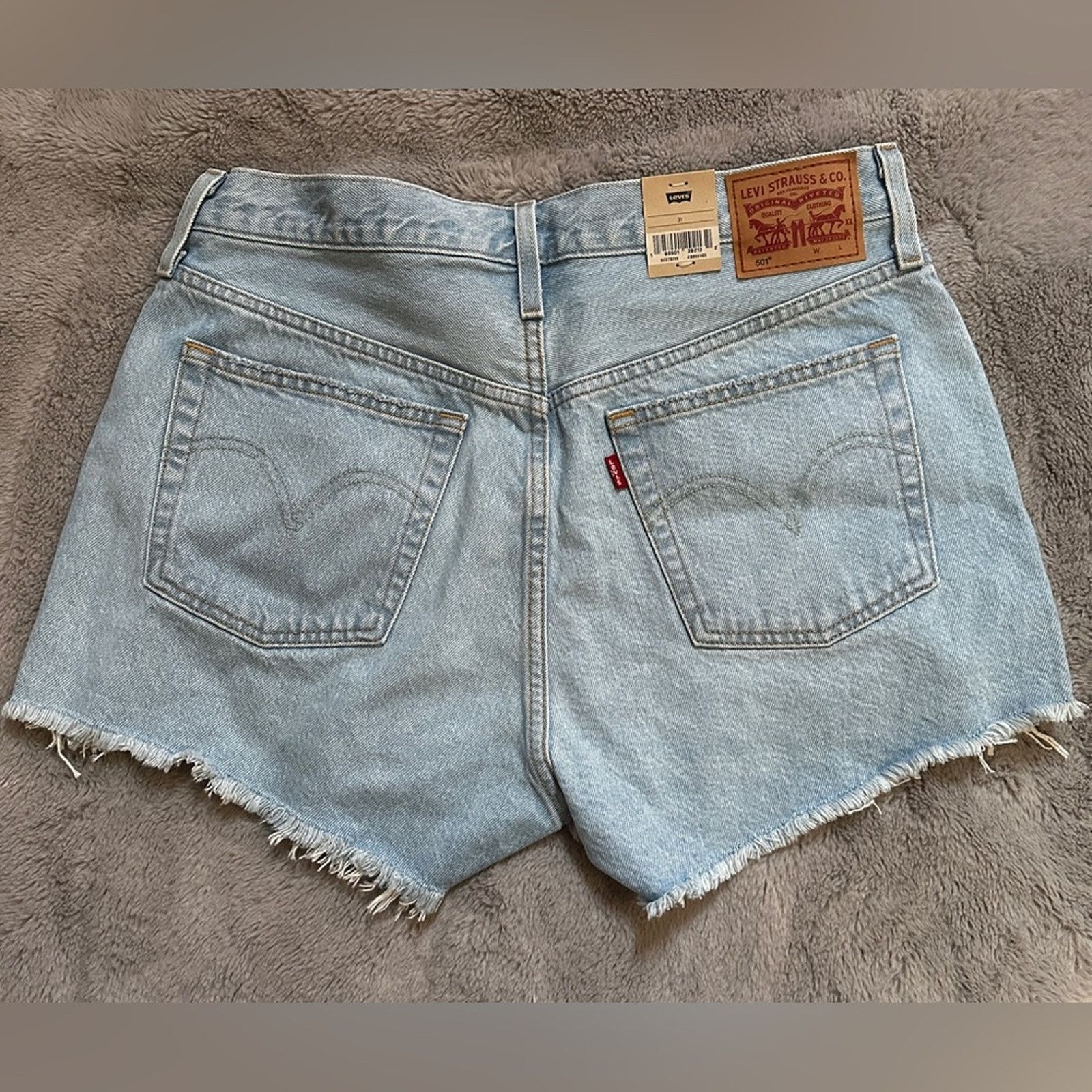 Levi's Levi's®501® ORIGINAL - Denim shorts Size 31" - 8 Thumbnail