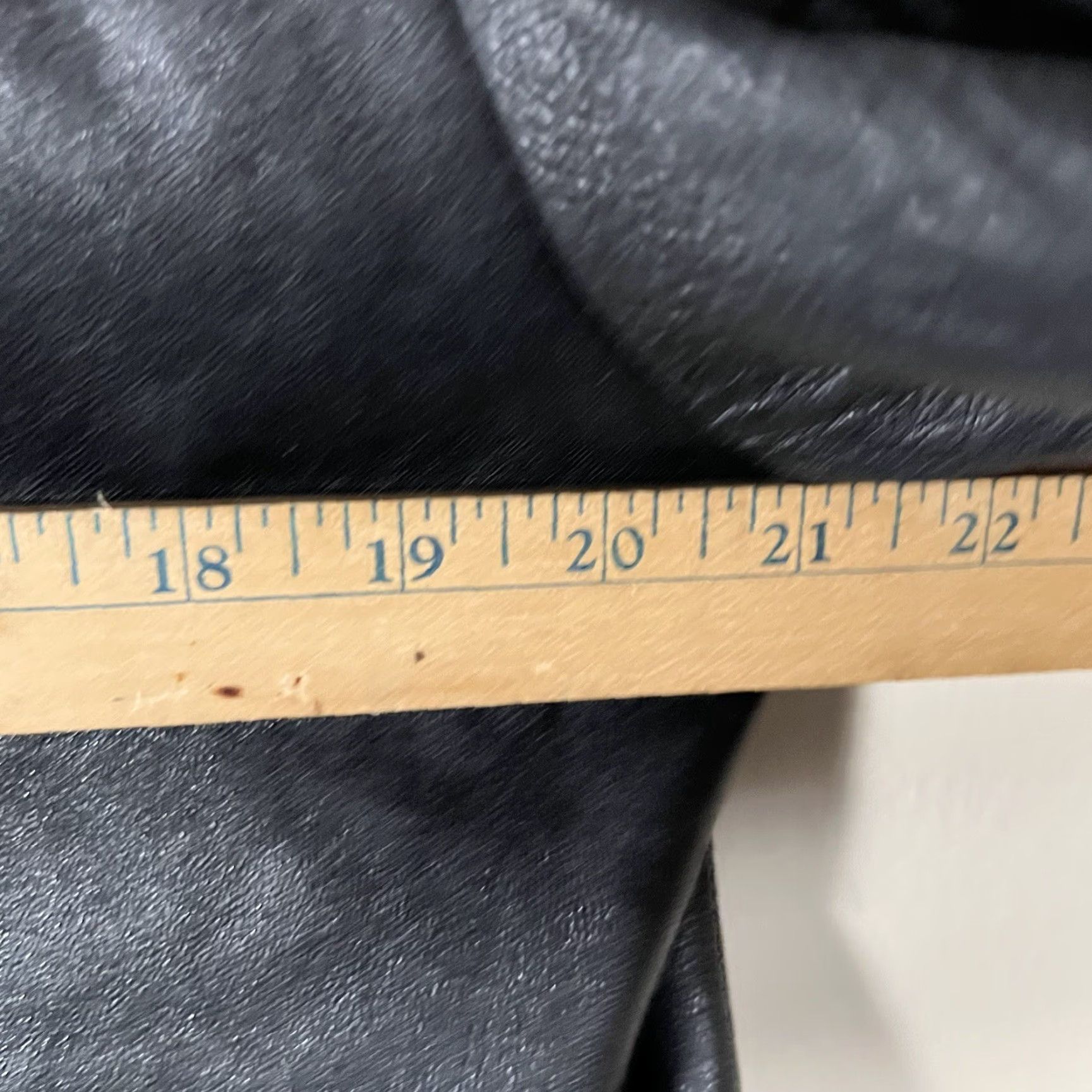 Perry Ellis Perry Ellis Womens Button Down Leather Jacket Black Long Coat M Size M / US 6-8 / IT 42-44 - 3 Thumbnail