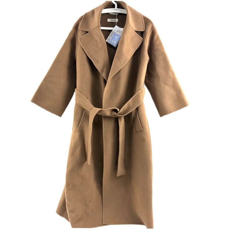 Max Mara MaxMara Multicolor Cotton Women's Coat 0089 Size S / US 4 / IT 40 - 1 Thumbnail