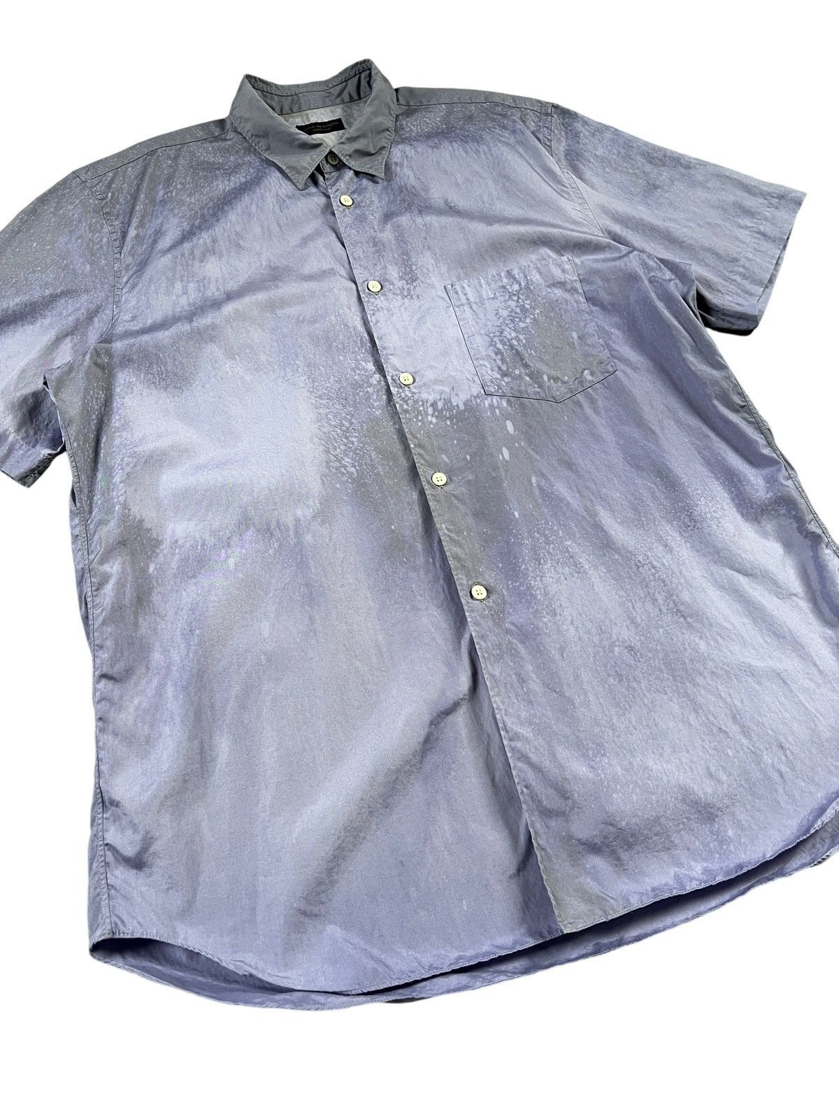 Comme des Garcons Homme Plus 1990 Comme des Garçons Homme Plus Bleached Button Shirt Size US L / EU 52-54 / 3 - 3 Thumbnail