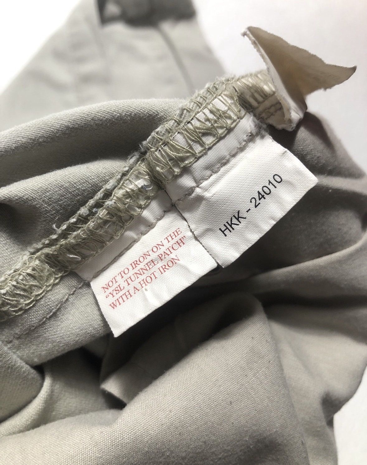 Yves Saint Laurent Yves Saint Laurent 90s Big Logo Vintage Casual Pants Size US 34 / EU 50 - 10 Thumbnail