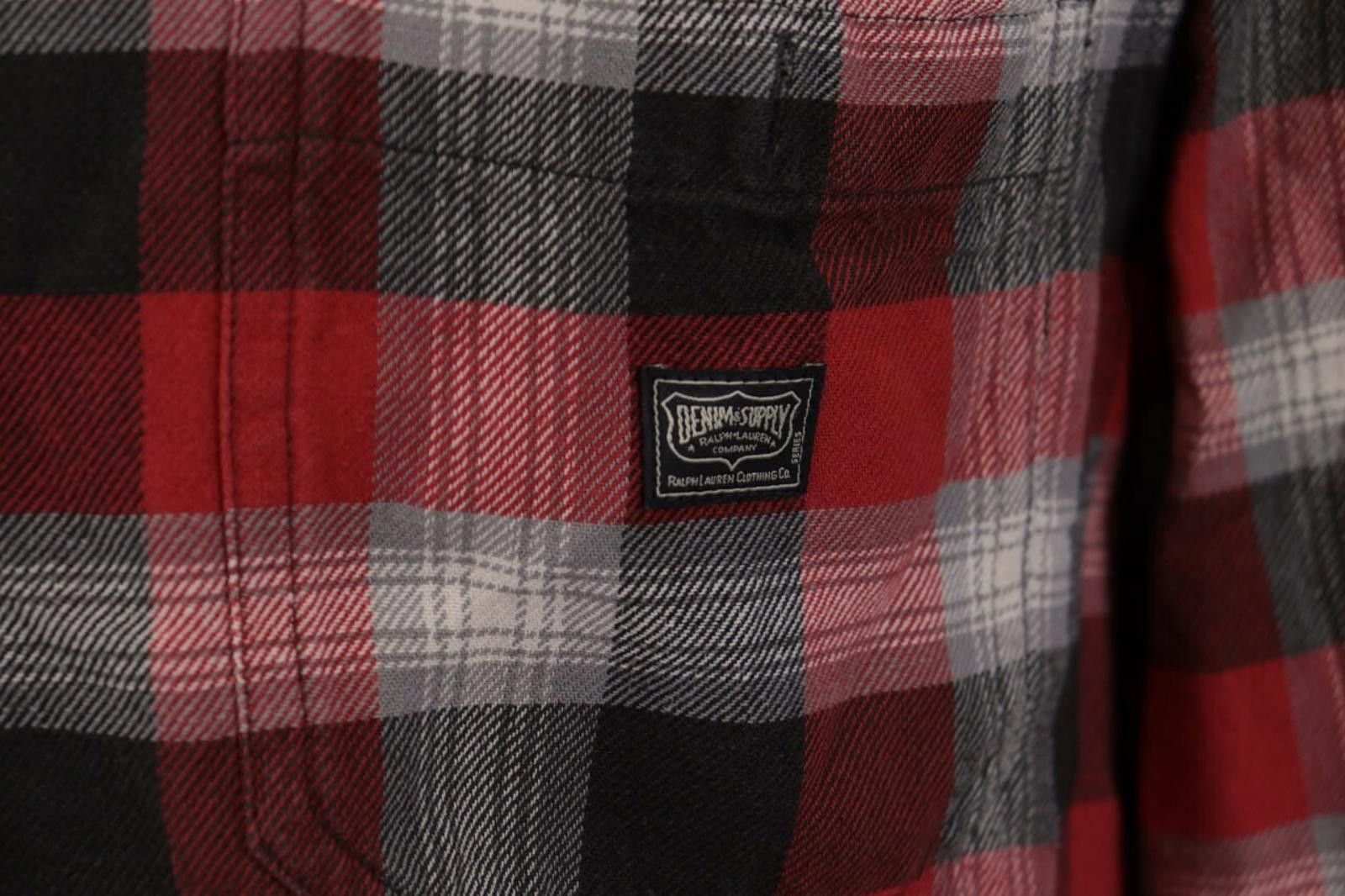 Denim & Supply Ralph Lauren Men Denim & Supply Ralph Lauren Long Sleeve Flannel Shirt XL Size US XL / EU 56 / 4 - 4 Thumbnail