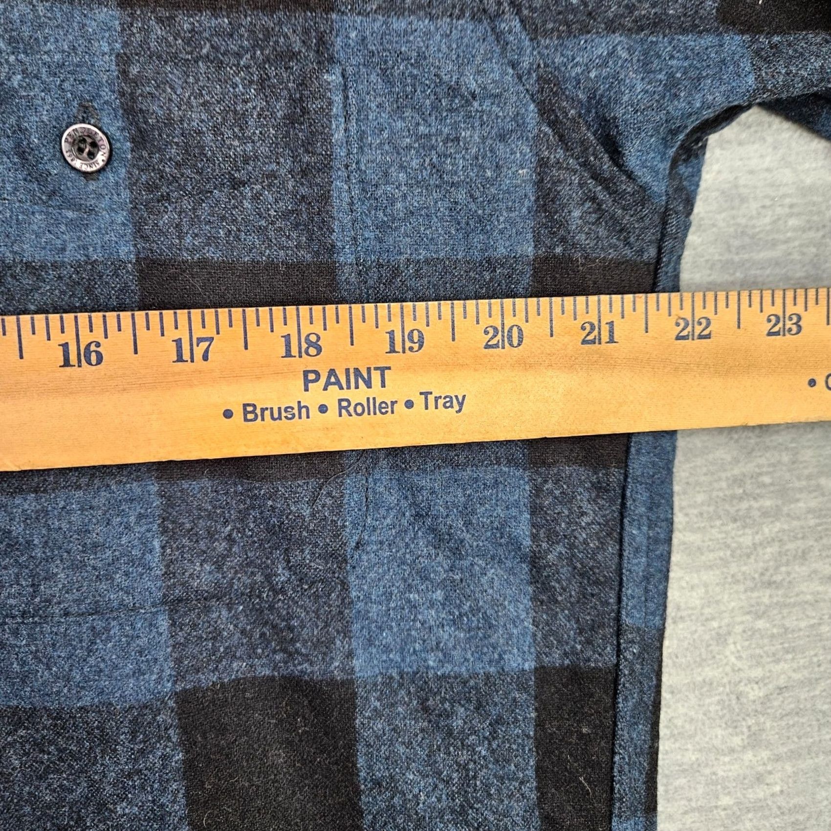 Pendleton Pendleton Mens Long Sleeve Button Front Elbow Patch Trail Shirt Size S Plaid Multicolor Wool Button-Up Regular Mens Size US S / EU 44-46 / 1 - 4 Thumbnail
