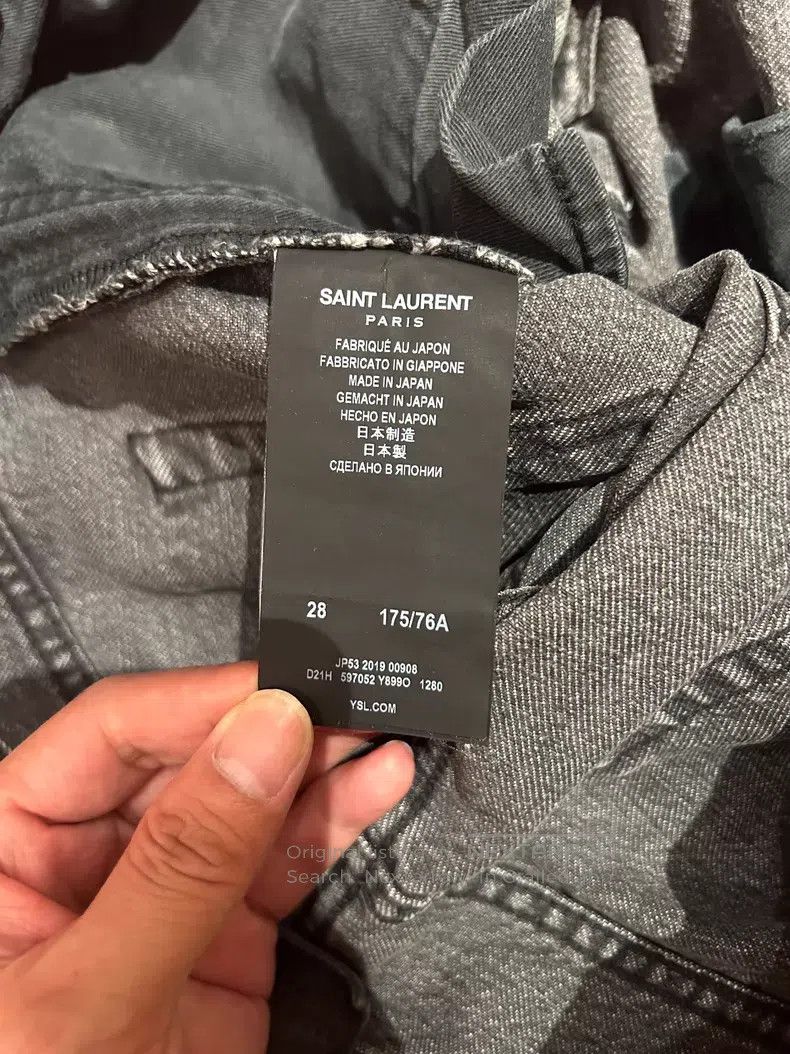 Saint Laurent Paris Saint Laurent Paris jeans i Size US 28 / EU 44 - 5 Thumbnail