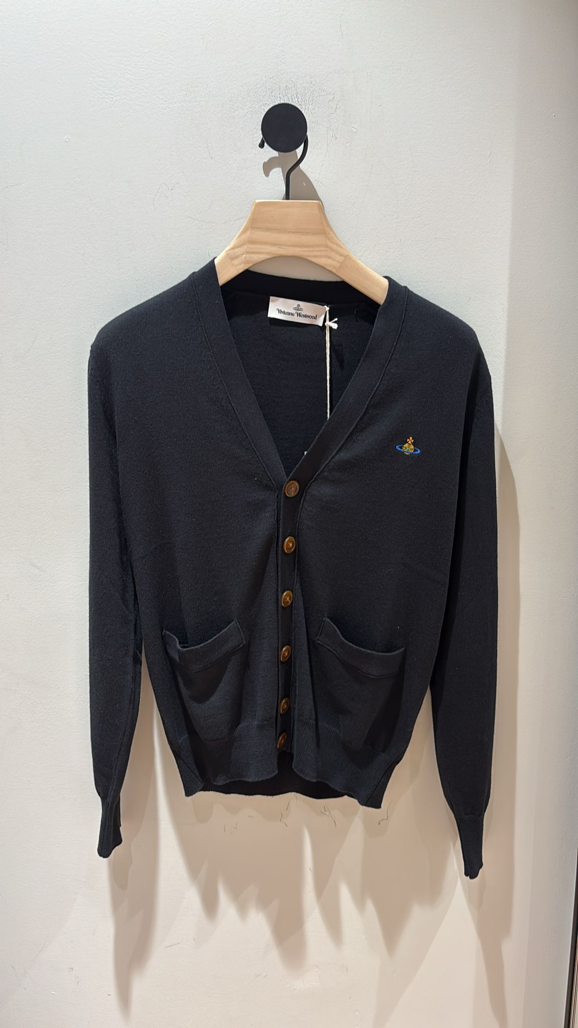 Vivienne Westwood o1srvl11e0326 Alex Cardigan in Navy Blue Size US XL / EU 56 / 4 - 1 Preview