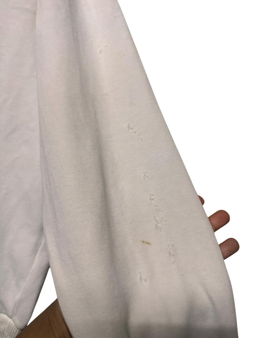 Celine Vtg🔥Celine Paris Ripped Pullover Sweatshirt Embossed Logo Size US L / EU 52-54 / 3 - 9 Thumbnail