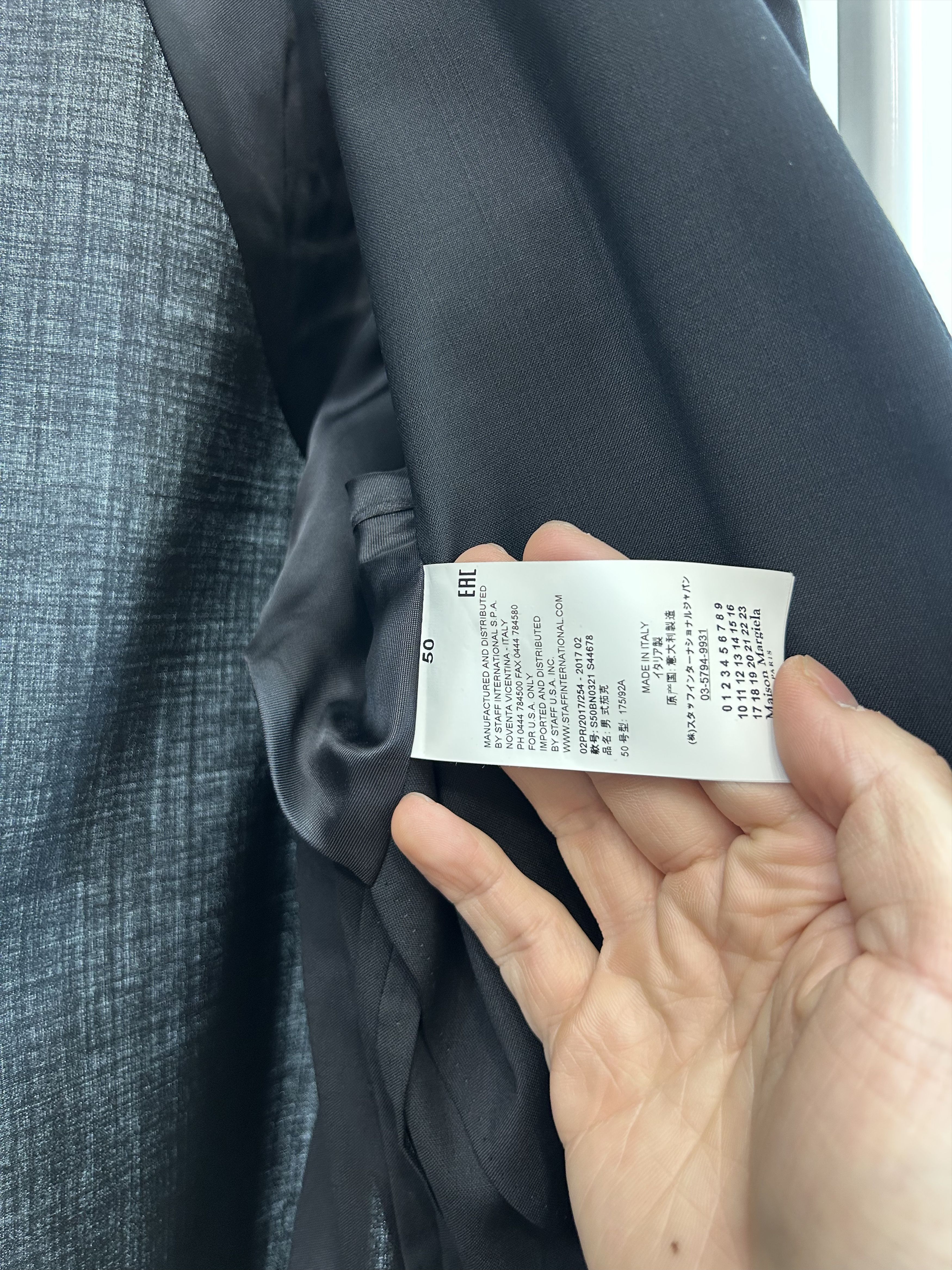 Maison Margiela MARGIELA Layered Blazer Jacket Size 50L - 9 Thumbnail