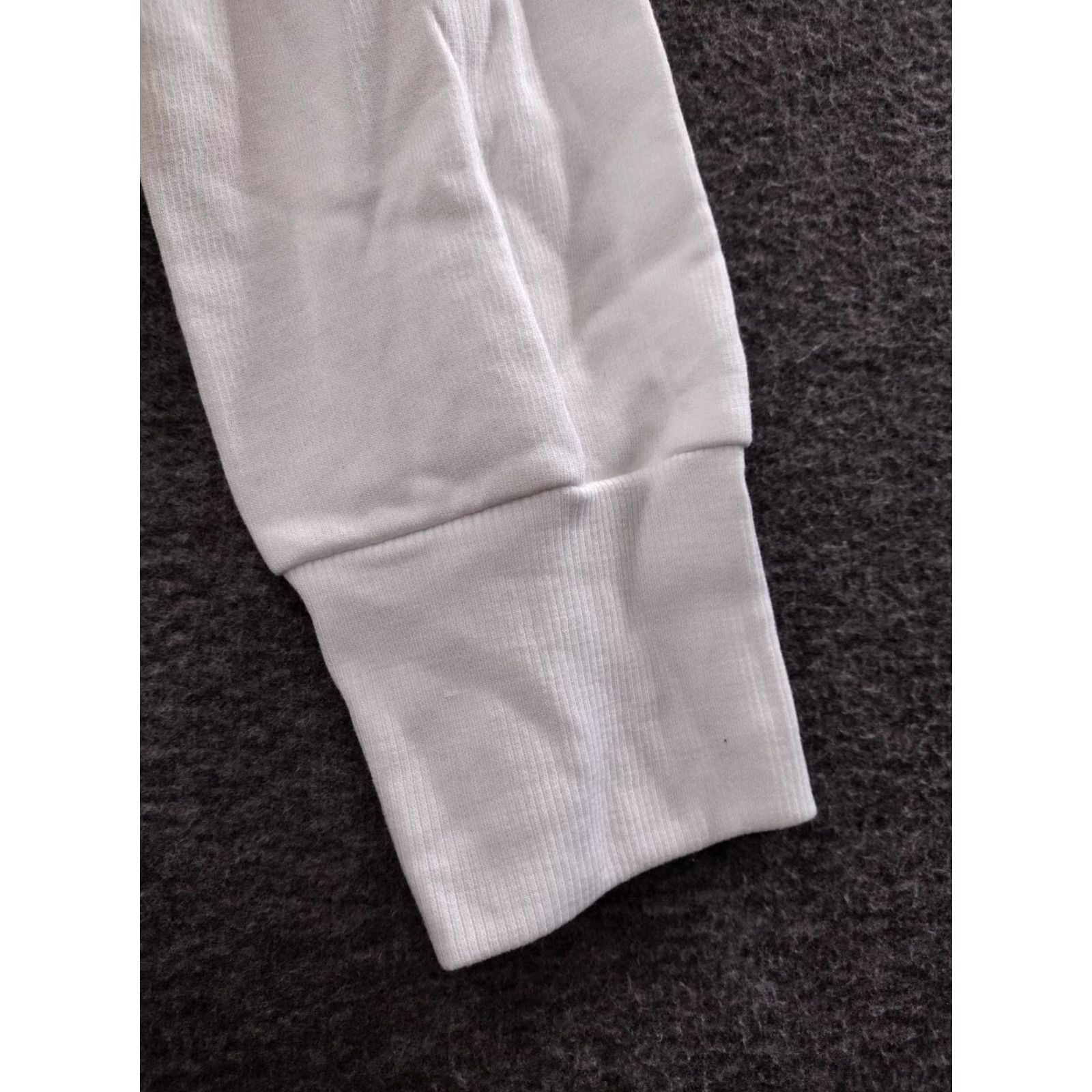 Vintage Unbranded Women's Blouse Long Sleeve White Crew Neck Cut Out Open Back Size M Size M / US 6-8 / IT 42-44 - 7 Thumbnail