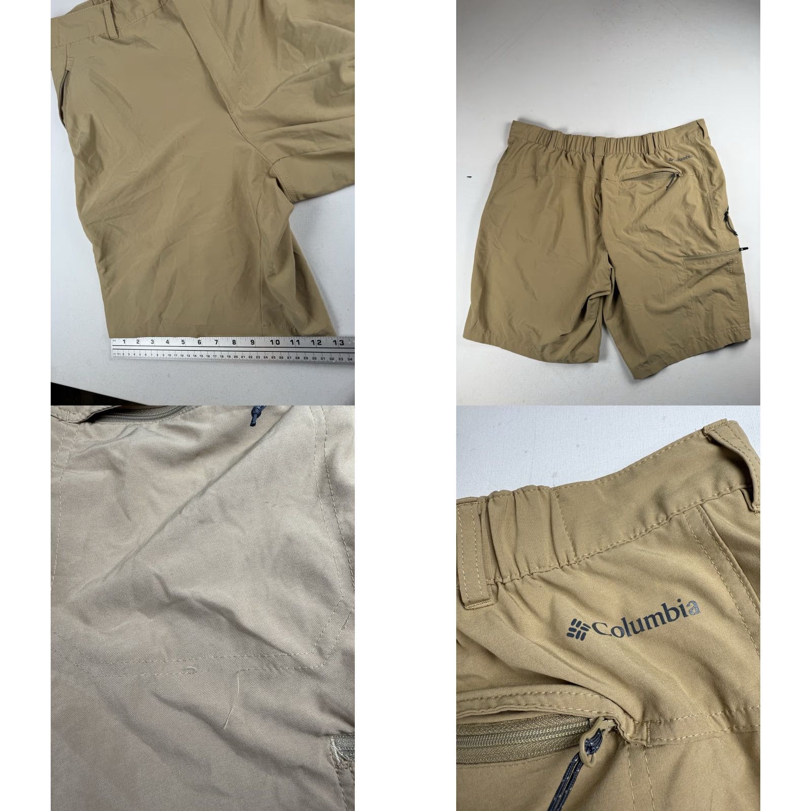 Vintage Columbia Cargo Shorts Hiking Flat Front Beige 42 Regular Men Size 42 Beige Tan Khaki Crew? Size US 42 / EU 58 - 8 Thumbnail