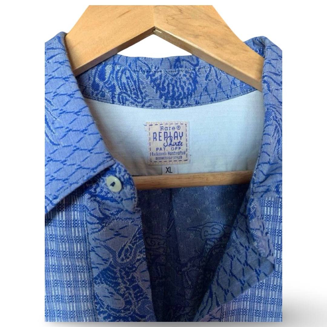 Replay Replay shirt #668 Size US XL / EU 56 / 4 - 2 Thumbnail