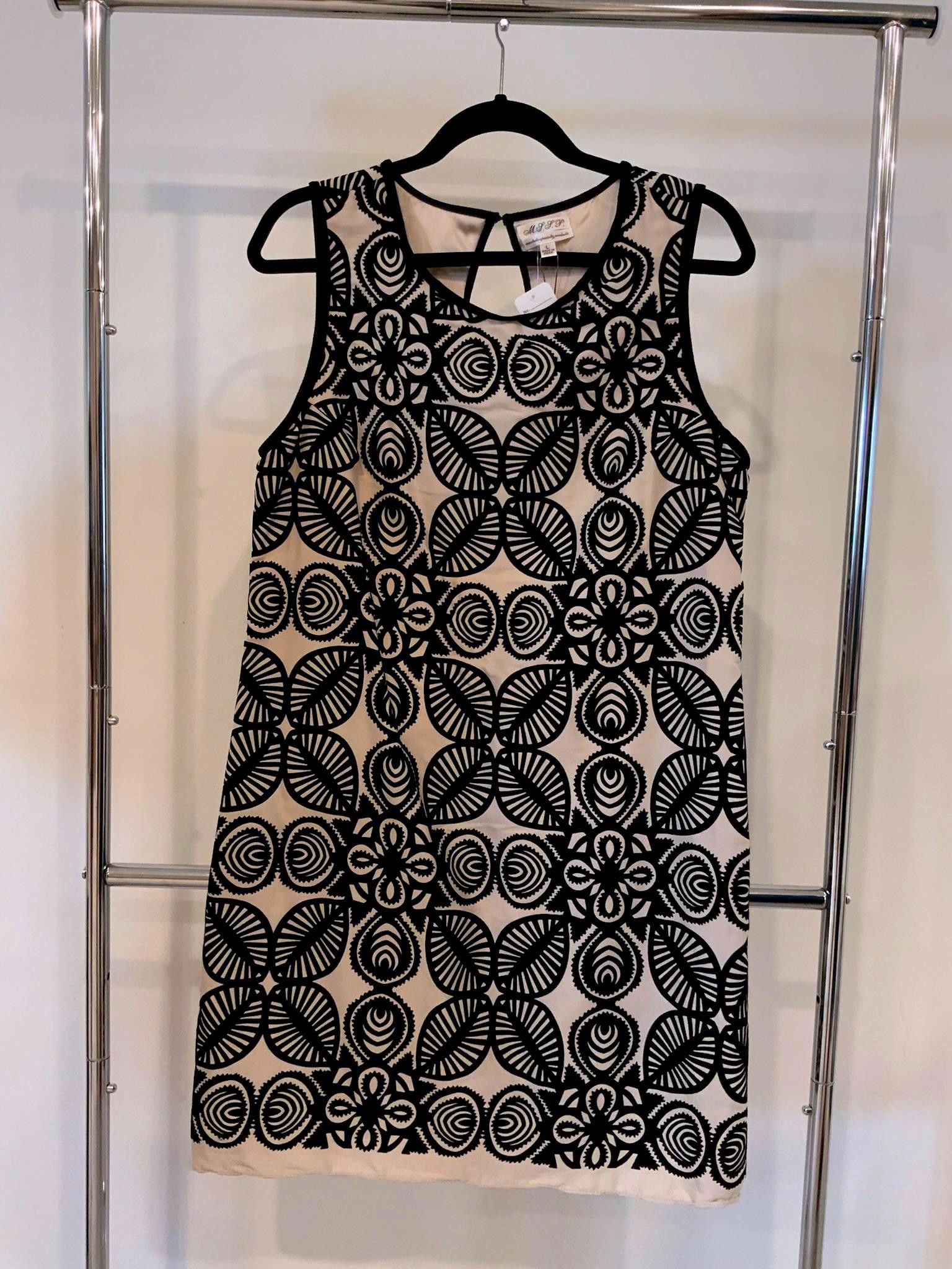 Designer Stylish Floral Pattern Dress by maxstudio- Size L Size L / US 10 / IT 46 - 1 Thumbnail
