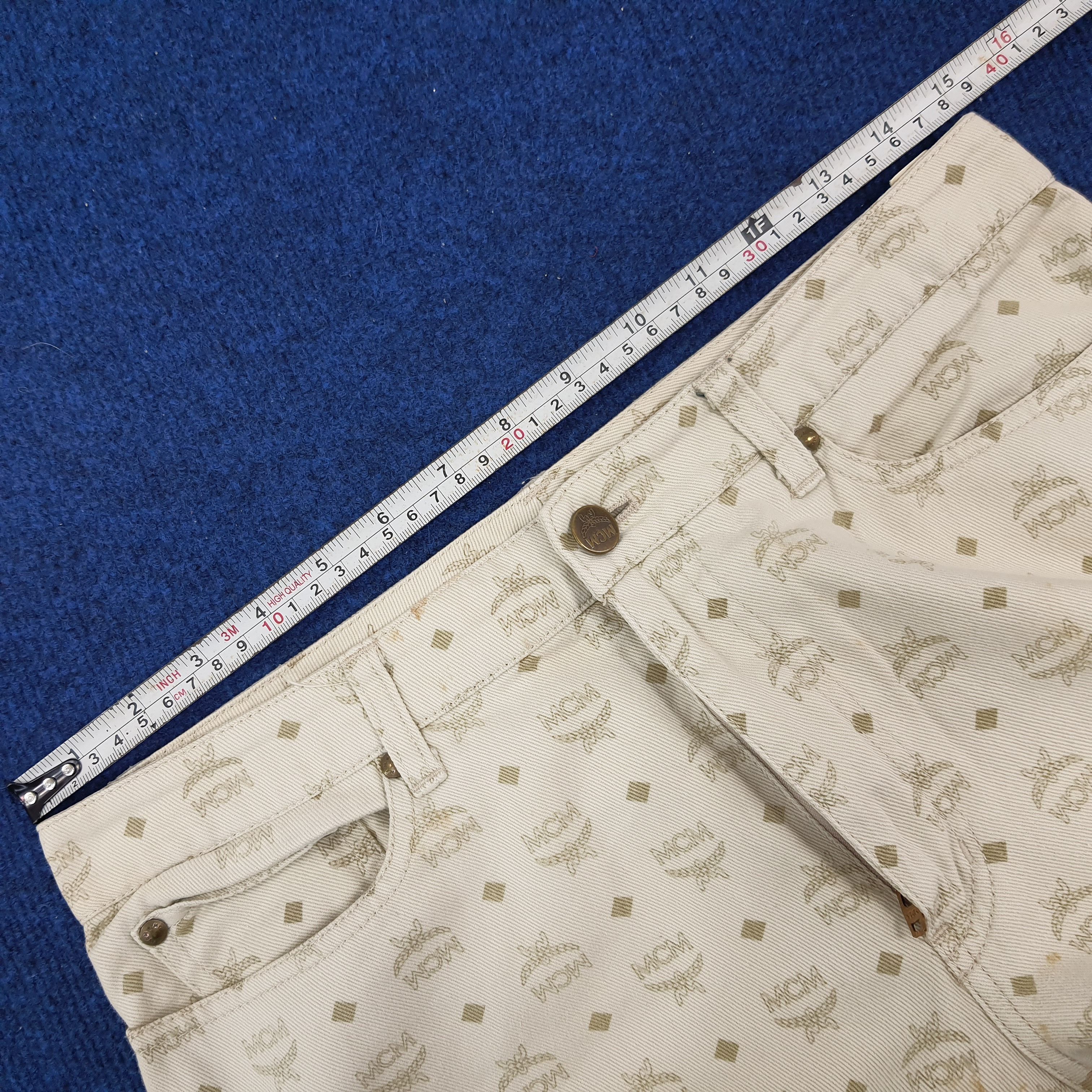MCM × Vintage Vintage MCM Monogram Full Print Casual Pants Size US 29 - 10 Thumbnail