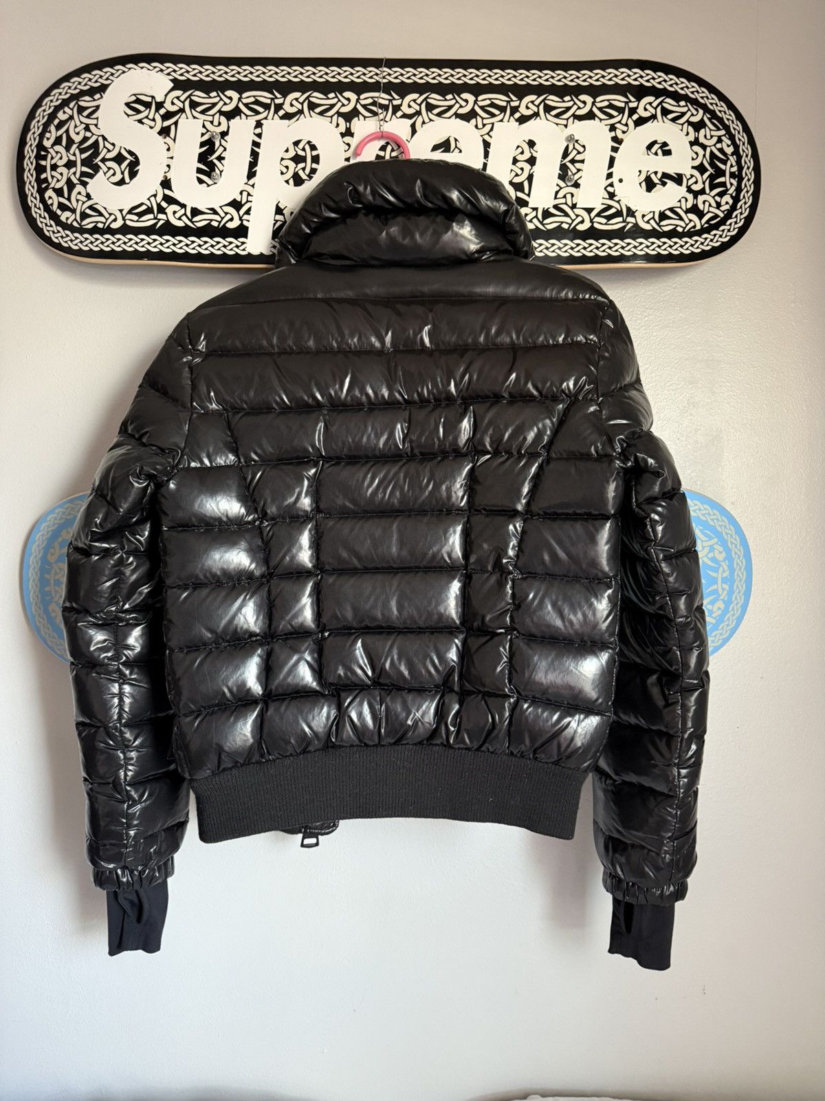 SAM. SAM New York Black Shiny Down Puffer Jacket Size XS / US 0-2 / IT 36-38 - 4 Thumbnail
