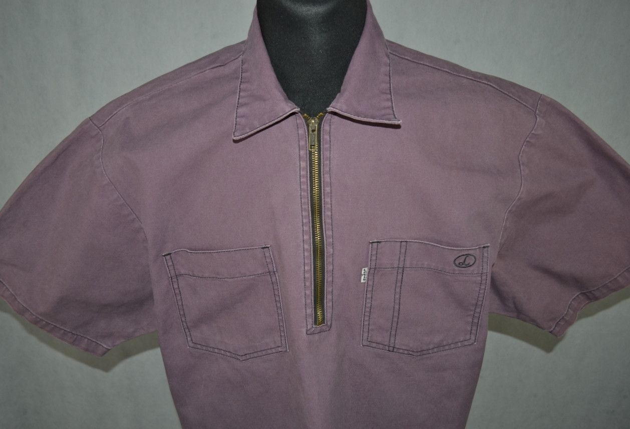 Levi's × Levi's Vintage Clothing × Vintage Vintage Levis Canvas Shirt L Size US L / EU 52-54 / 3 - 3 Thumbnail