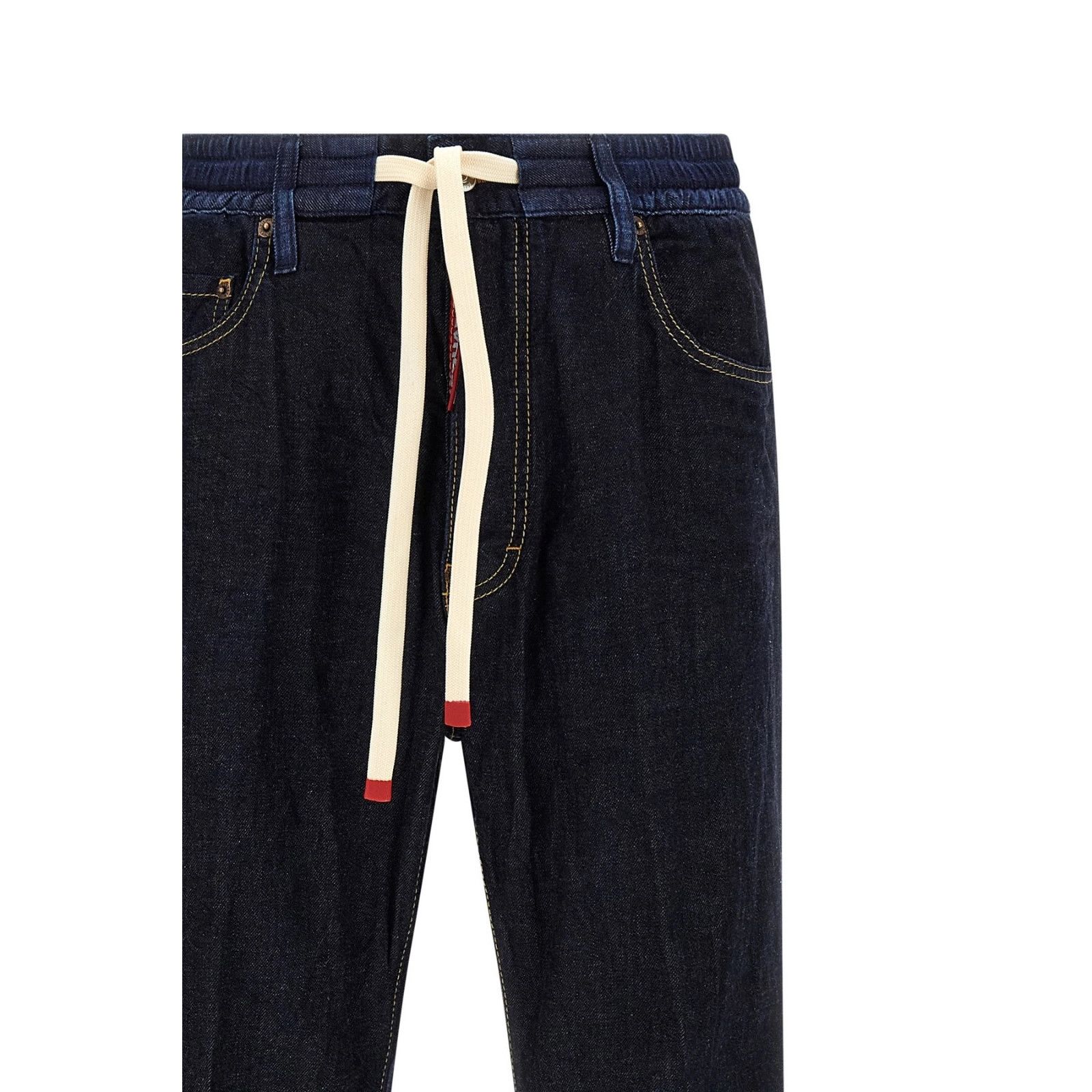 Dsquared2 DSQUARED2 Crinkled Effect Blue Denim Jeans New & Authentic ( Size US 36 / EU 52 - 3 Thumbnail