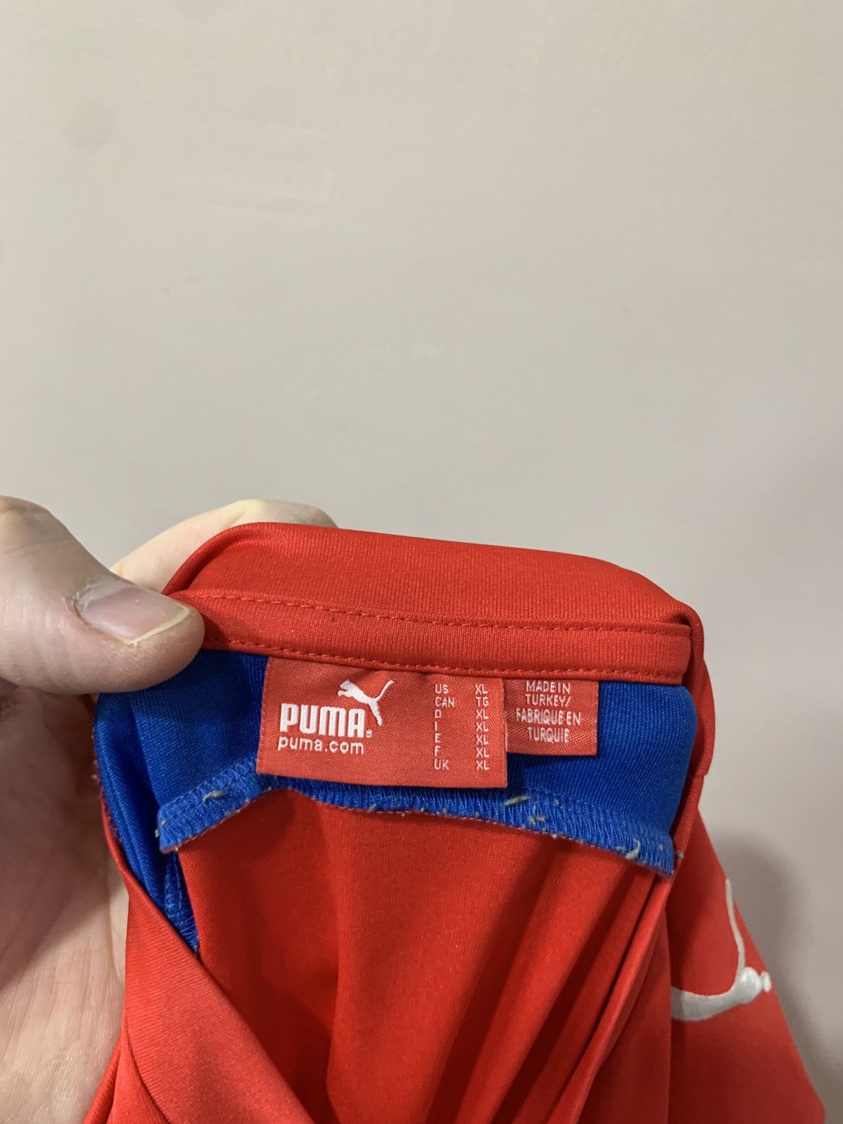Puma Czech Republic vintage 2006 2008 home soccer shirt jersey XL Size US XL / EU 56 / 4 - 9 Thumbnail