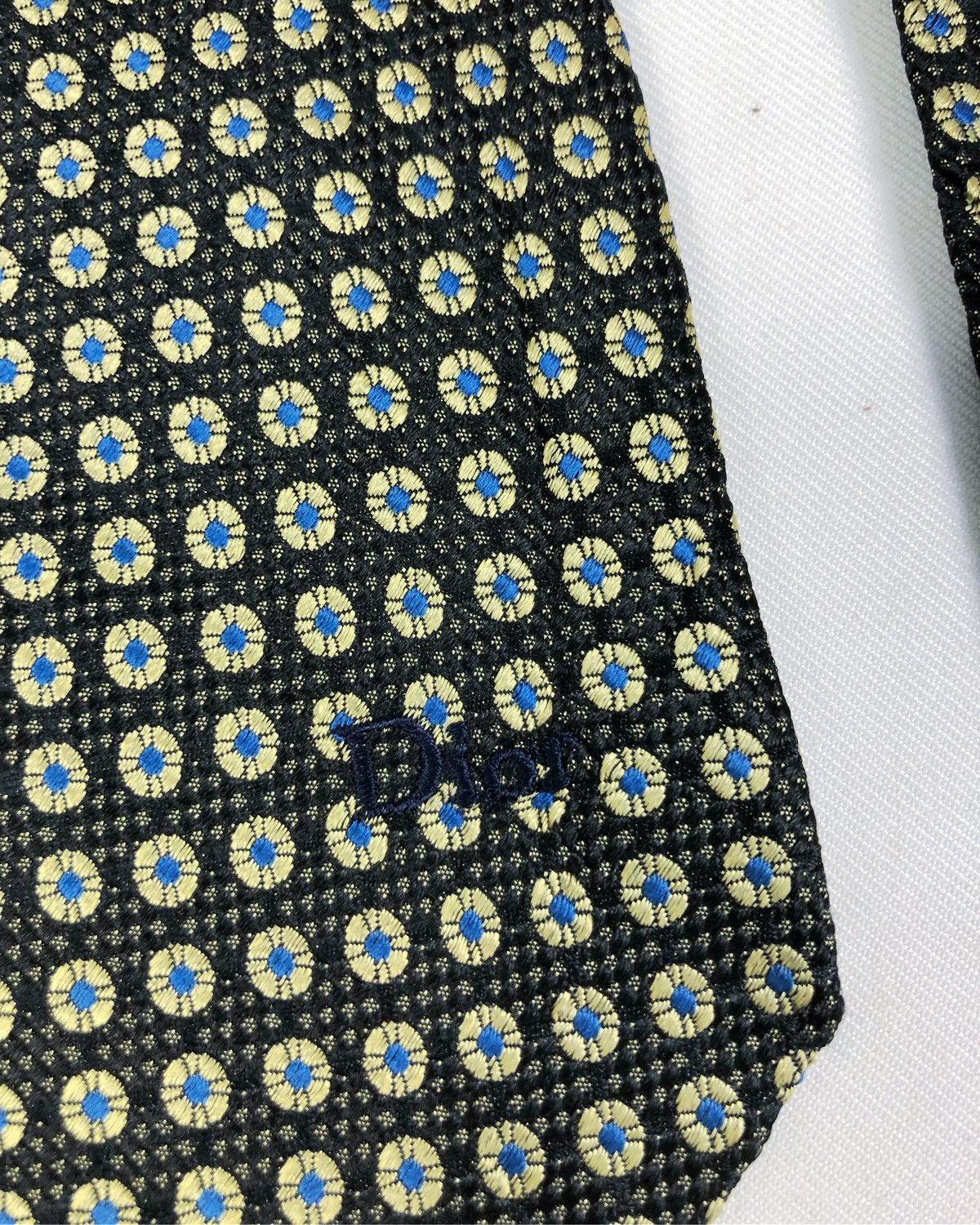Christian Dior Monsieur Rare Vintage Christian Dior Monsieur Silk Tie Size ONE SIZE - 5 Thumbnail