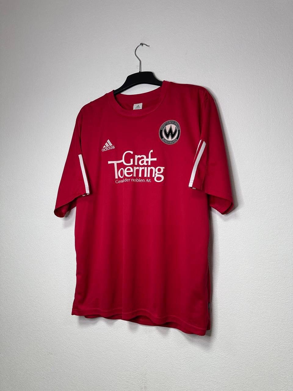 Adidas Adidas SV Wacker Burghausen Football Soccer Jersey Red #11 Size US XL / EU 56 / 4 - 2 Thumbnail