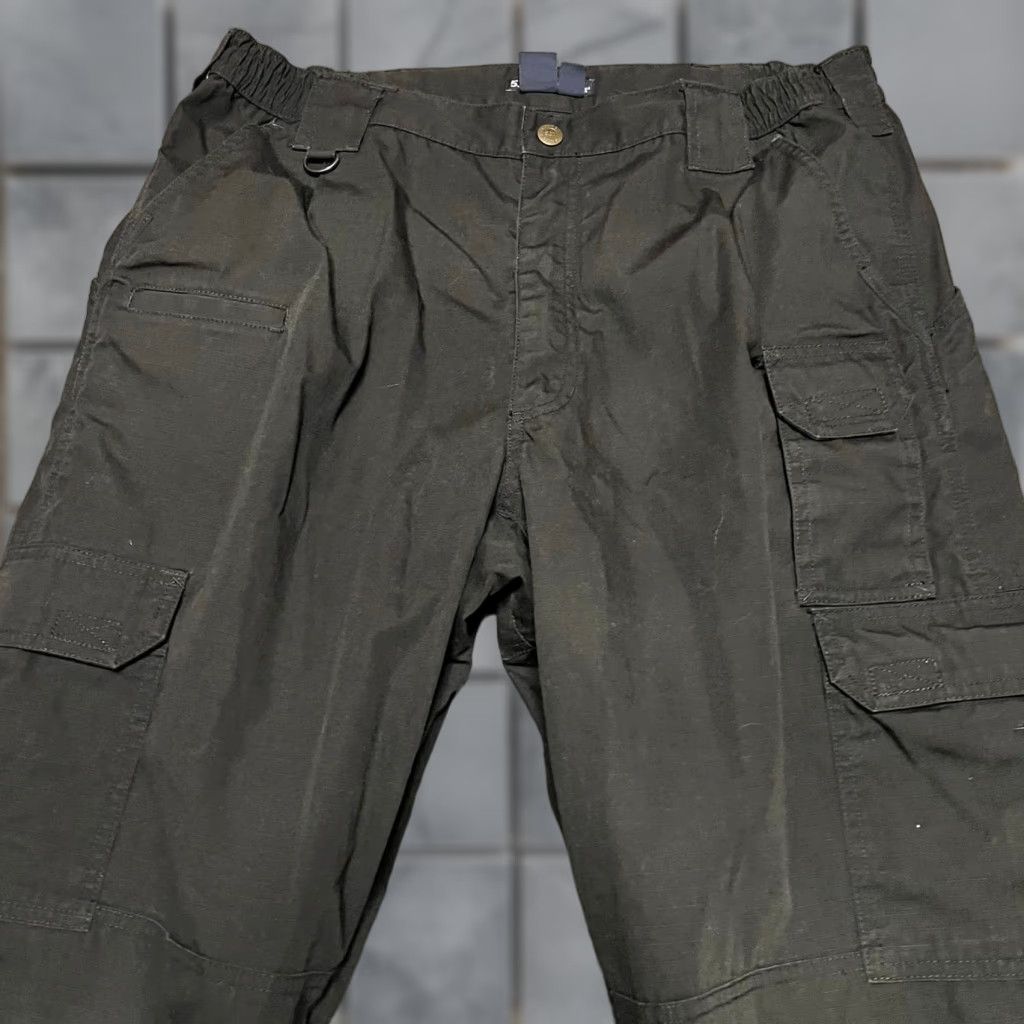 Vintage 5.11 Tactical Taclite Pro Ripstop Pants Mens 36 x32 Black 74273 Cargo Regular Men Men 36 Black 31in Ripstop Pro Taclite Size US 36 / EU 52 - 1 Thumbnail