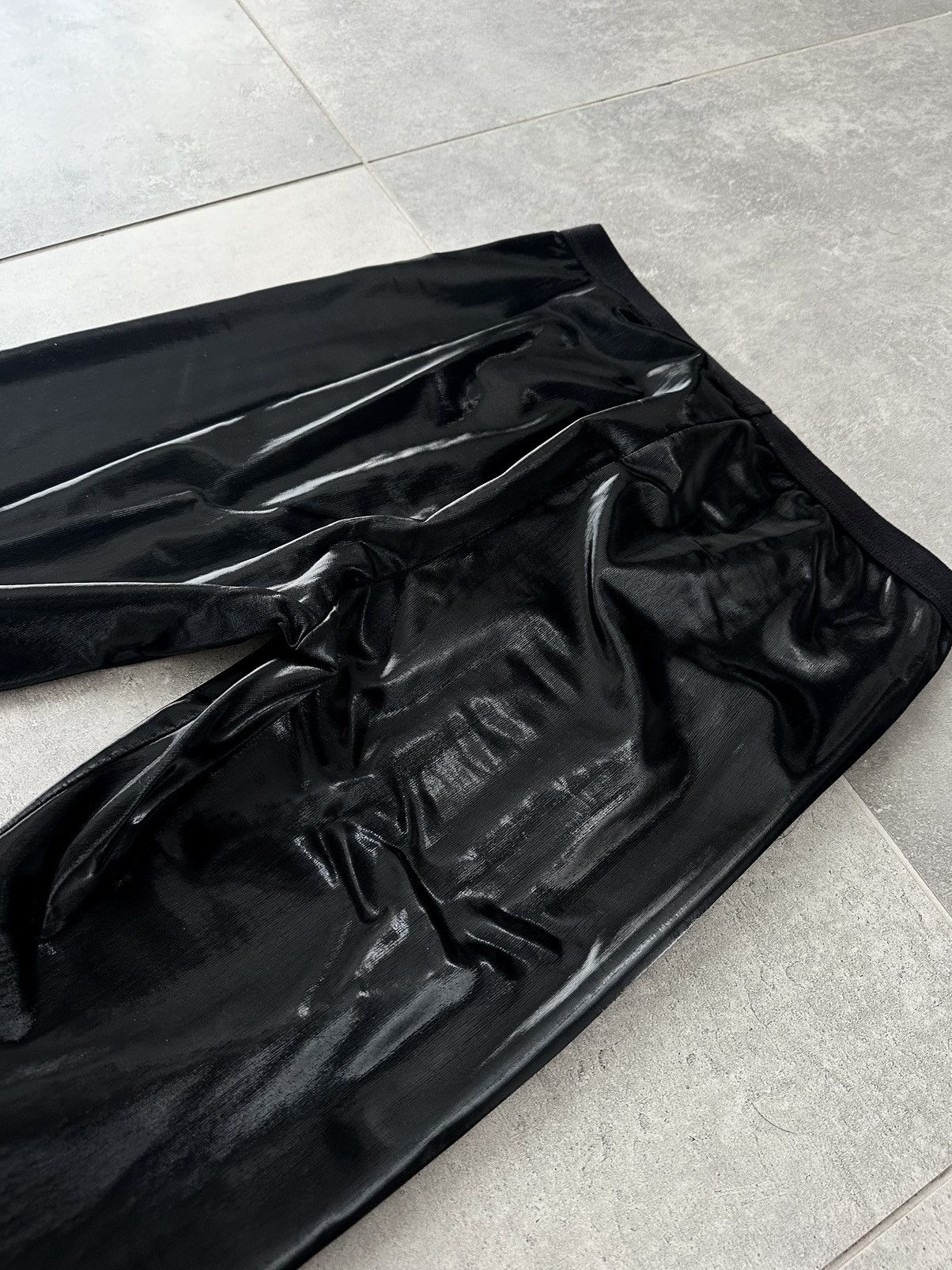 Rick Owens × Rick Owens Lilies rickowenslilies varnished second-skin leather pants Size 27" / US 4 / IT 40 - 4 Thumbnail