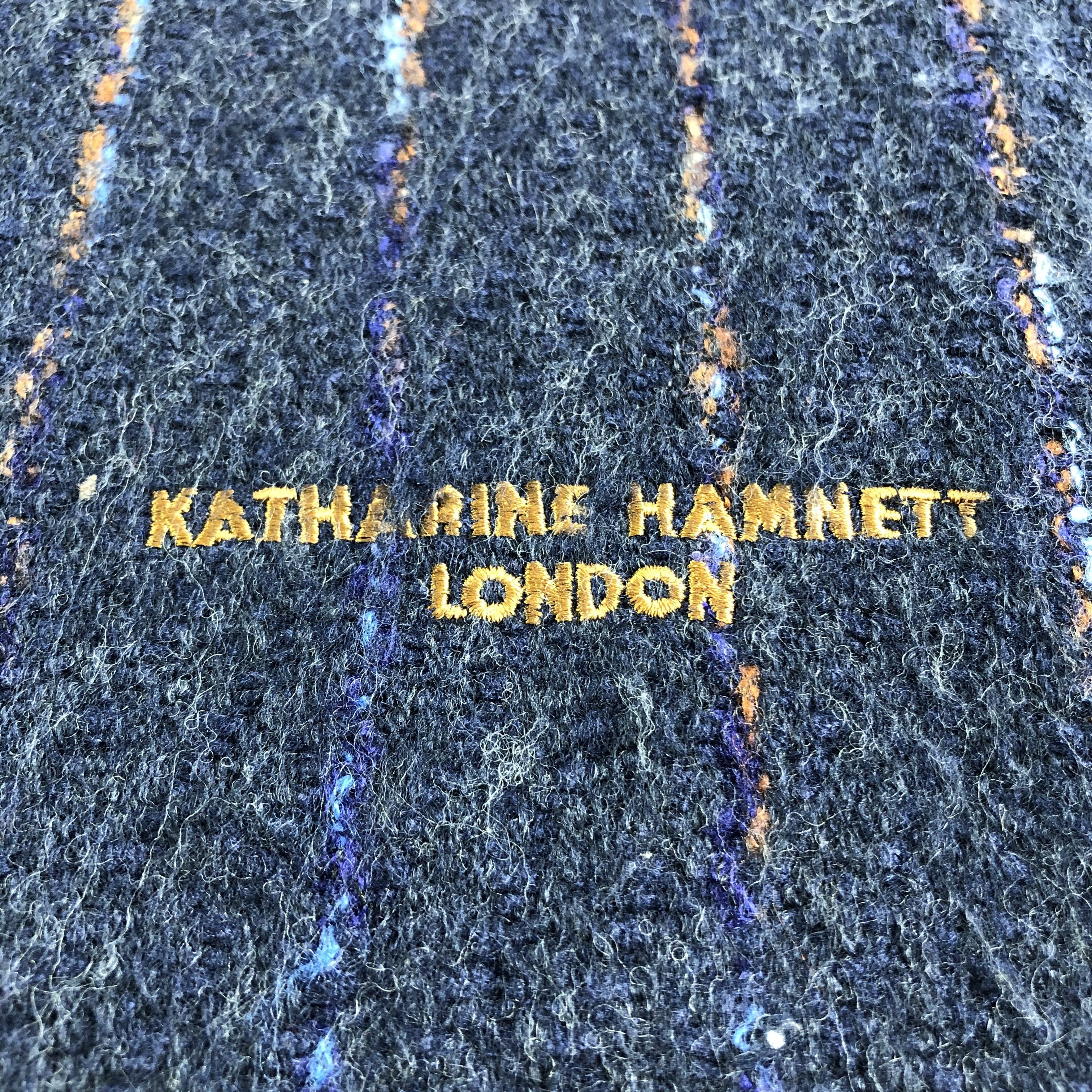 Katharine Hamnett London Katharine Hamnett Wool Scarf Muffler Neckwear V2445 Size ONE SIZE - 4 Thumbnail
