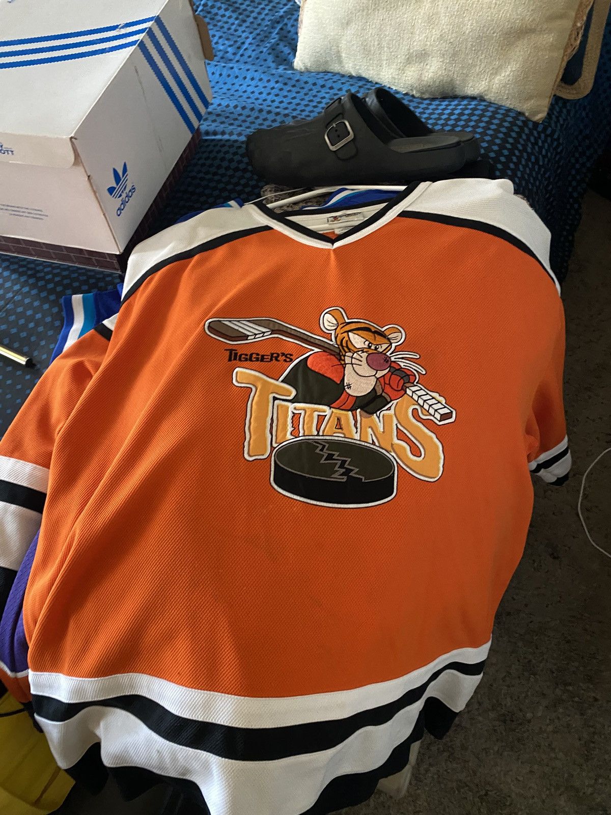 Vintage Vintage hockey jersey Size US XL / EU 56 / 4 - 1 Thumbnail