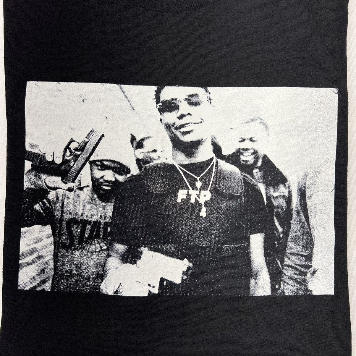 Fuck The Population Rare Vuhlandes FTP Photo Lookbook Tee Shirt Print Streetwear Size US L / EU 52-54 / 3 - 3 Thumbnail