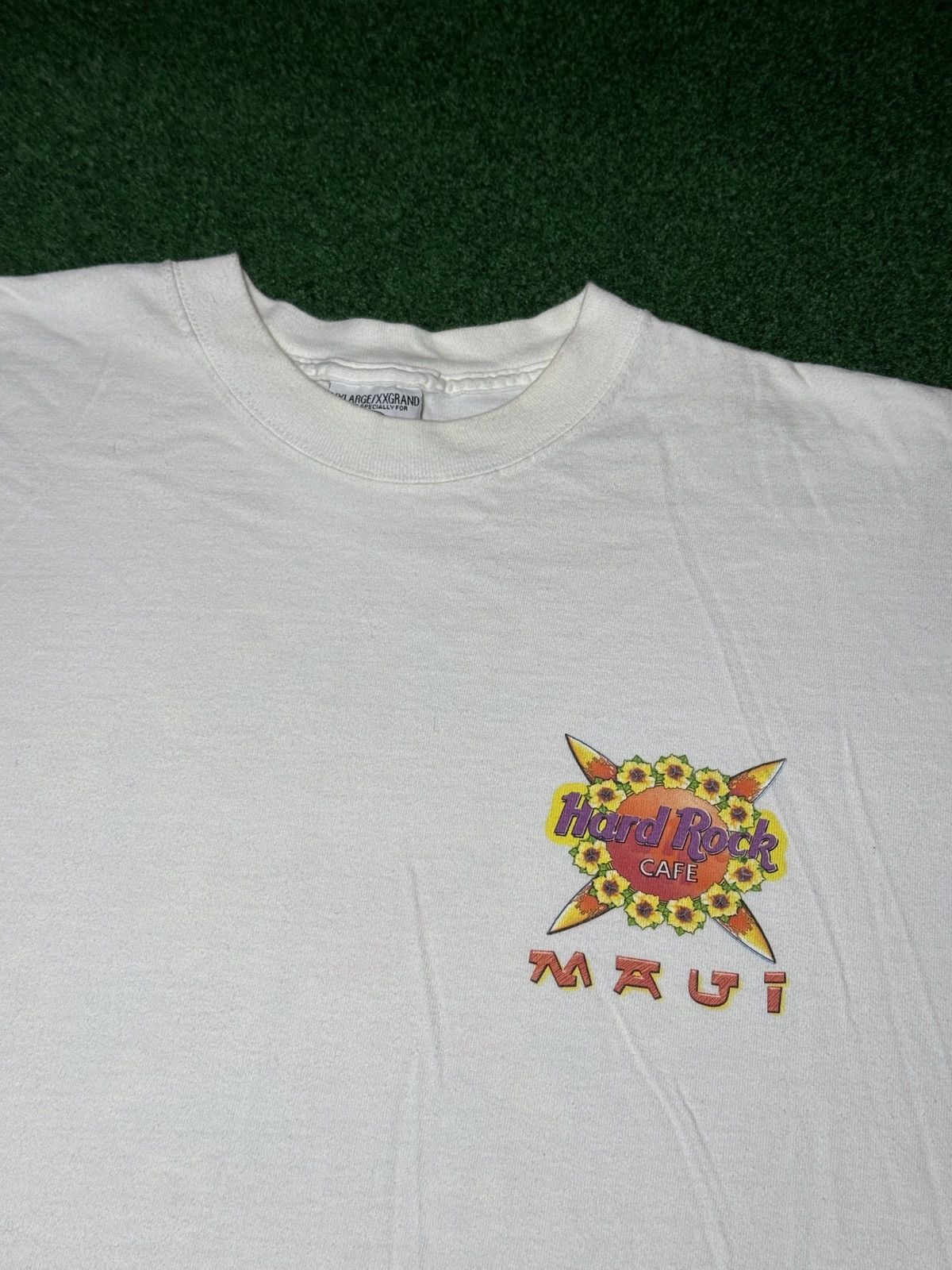 Hard Rock Cafe intage 90s Hard Rock Maui Wowie Honolulu Surfer XXL T Shirt Size US XXL / EU 58 / 5 - 4 Thumbnail