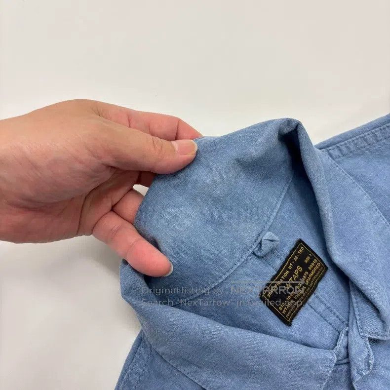 Wtaps Wtaps Blue long sleeves Size US S / EU 44-46 / 1 - 3 Thumbnail