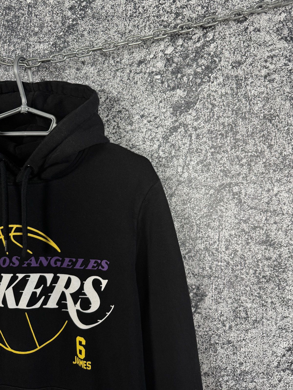 NBA Men’s NBA Lakers Los Angeles 6 James Hoodie Basketball XL Size US XL / EU 56 / 4 - 3 Thumbnail