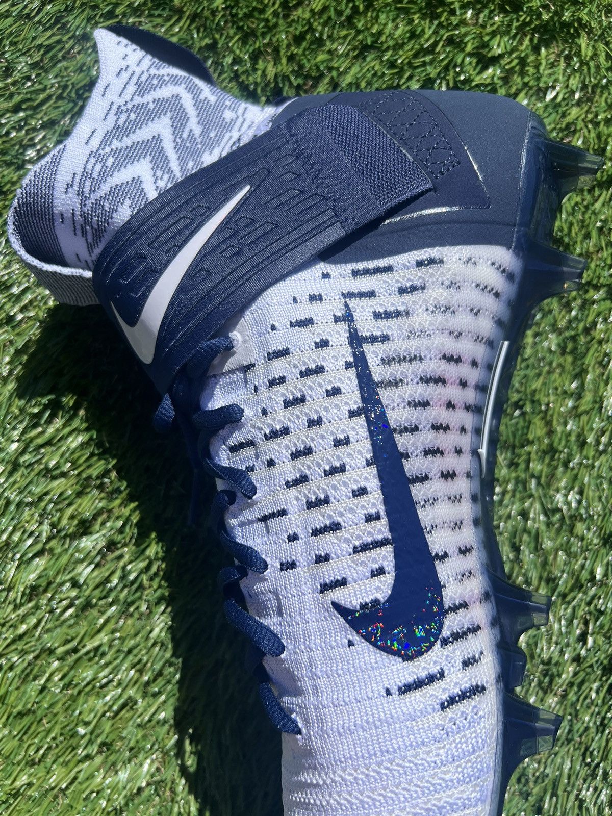 NCAA × NFL × Nike Nike Alpha Menace Elite 2 Flyknit Football Cleats no box Size US 13 / EU 46 - 5 Thumbnail