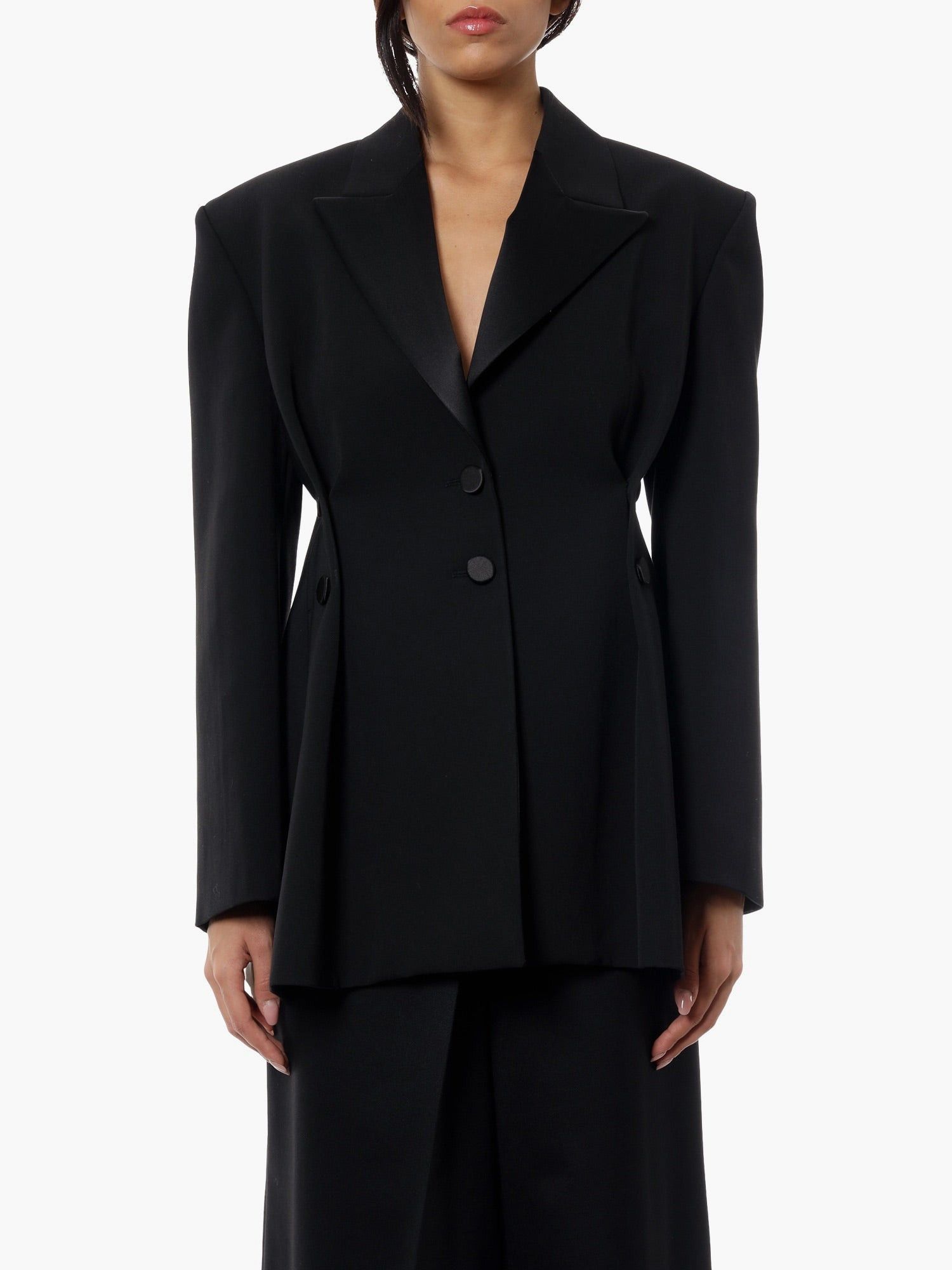 Givenchy o1y0925 Blazer in Black Size M / US 6-8 / IT 42-44 - 3 Thumbnail