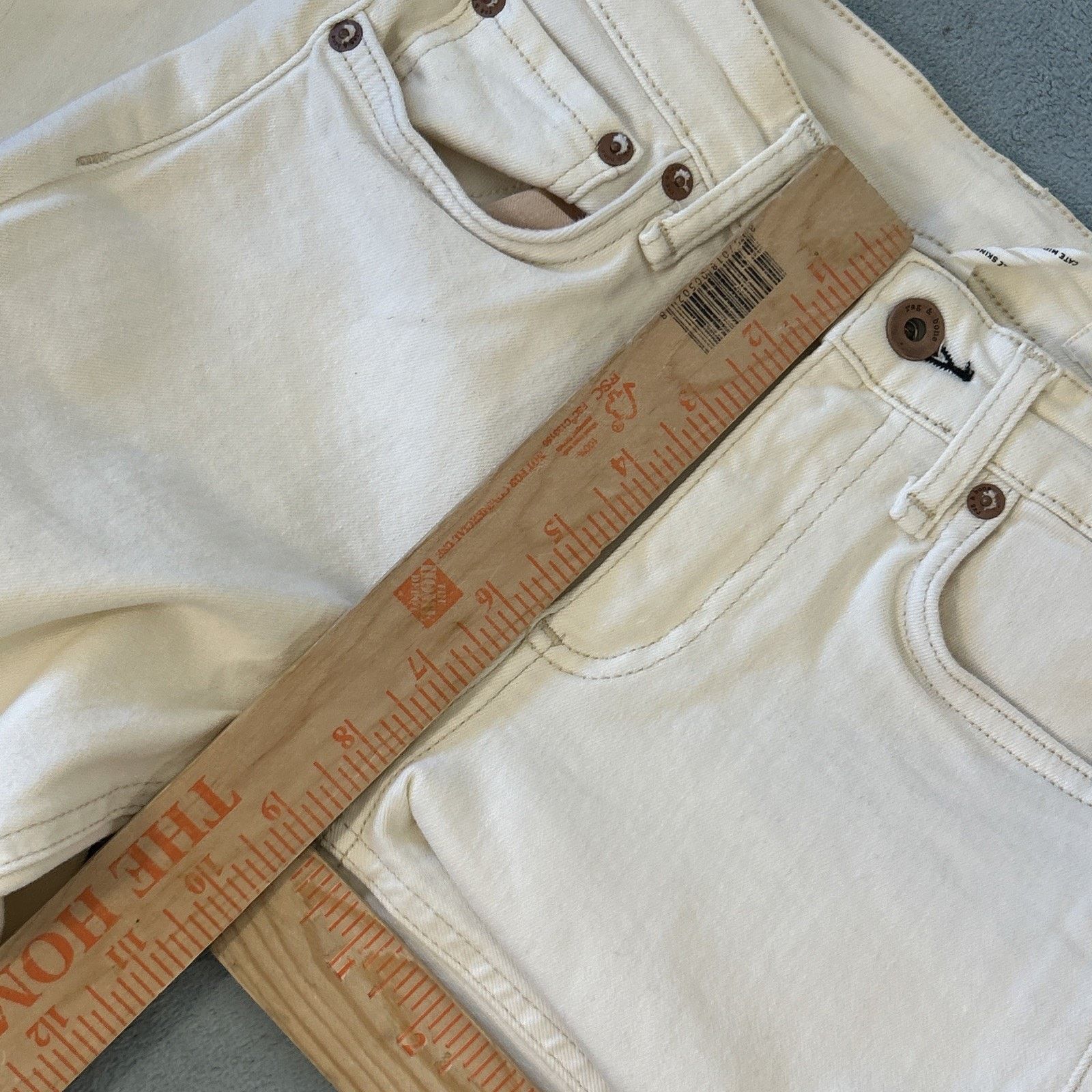Rag & Bone Rag & Bone Cate Slim Skinny Jeans Womens 25 27x27 Slick Size 27" / US 4 / IT 40 - 13 Thumbnail