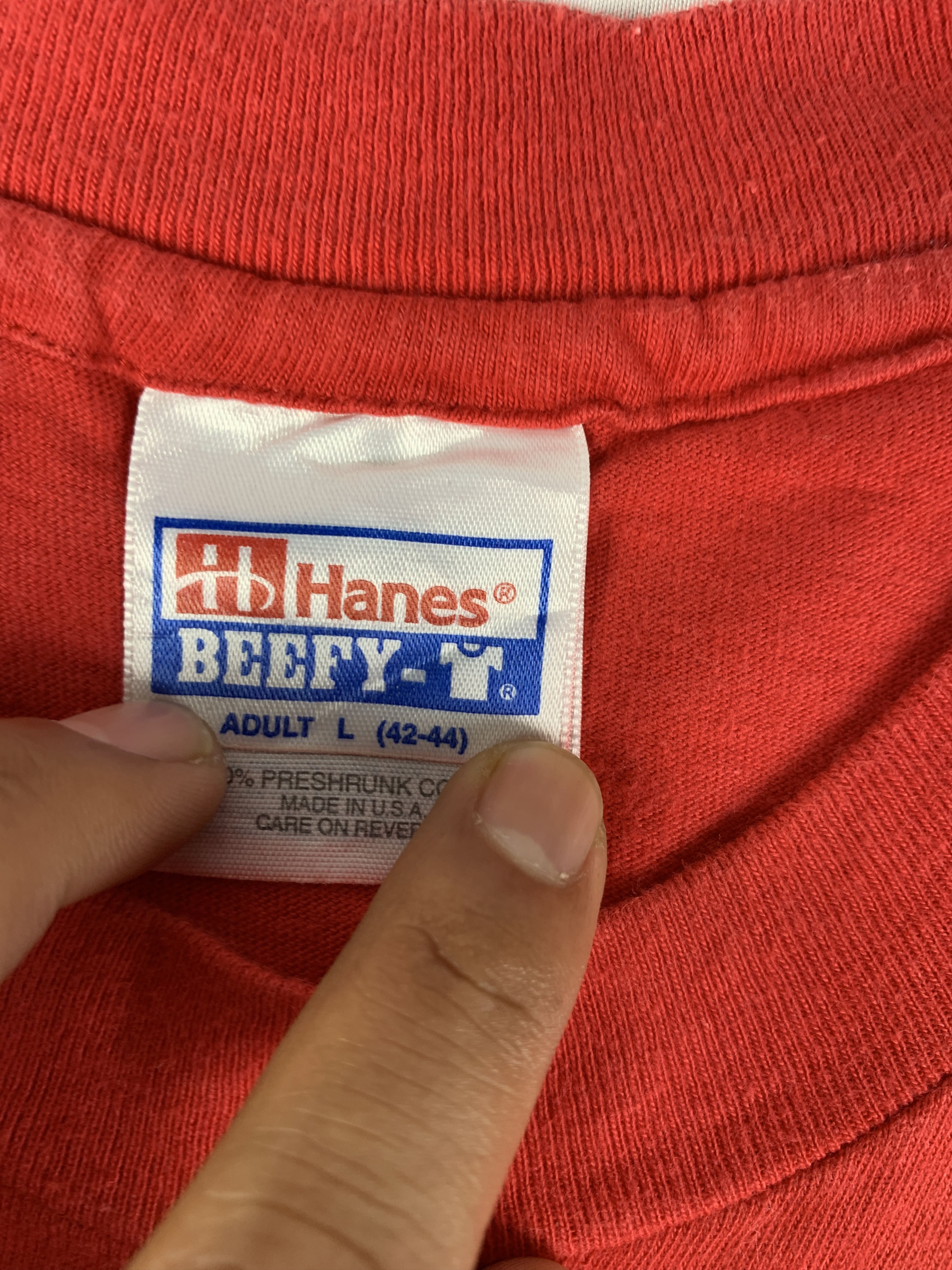 Japanese Brand 1990s Red US Election Tee (L) Size US L / EU 52-54 / 3 - 5 Thumbnail