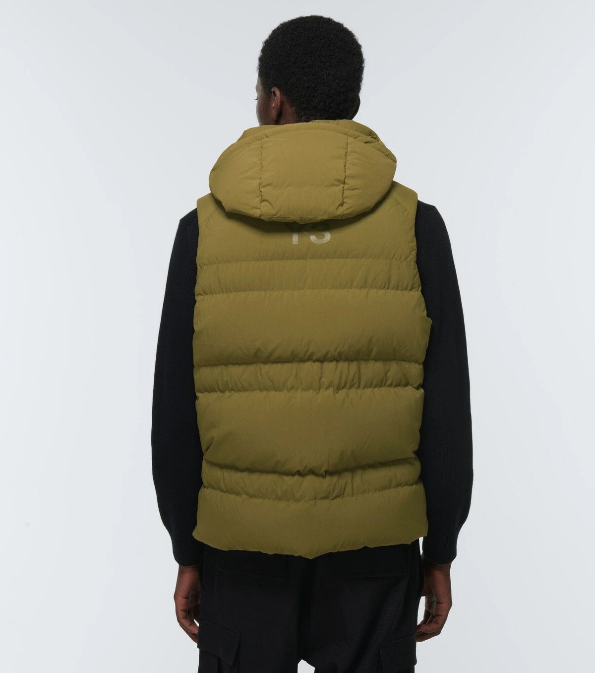 Y-3 o1y0525 Shell Hooded Vest in Military Green Size US M / EU 48-50 / 2 - 4 Thumbnail