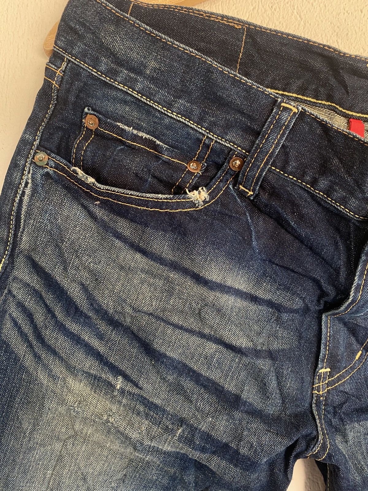 Undercover × Uniqlo UJ Whiskers Clawmark Denim Size US 34 / EU 50 - 5 Thumbnail