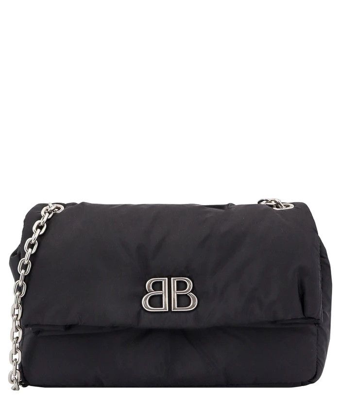 Balenciaga o1mt1gz0125 Size: OS / Monaco Chain Bag in Black Size ONE SIZE - 1 Thumbnail
