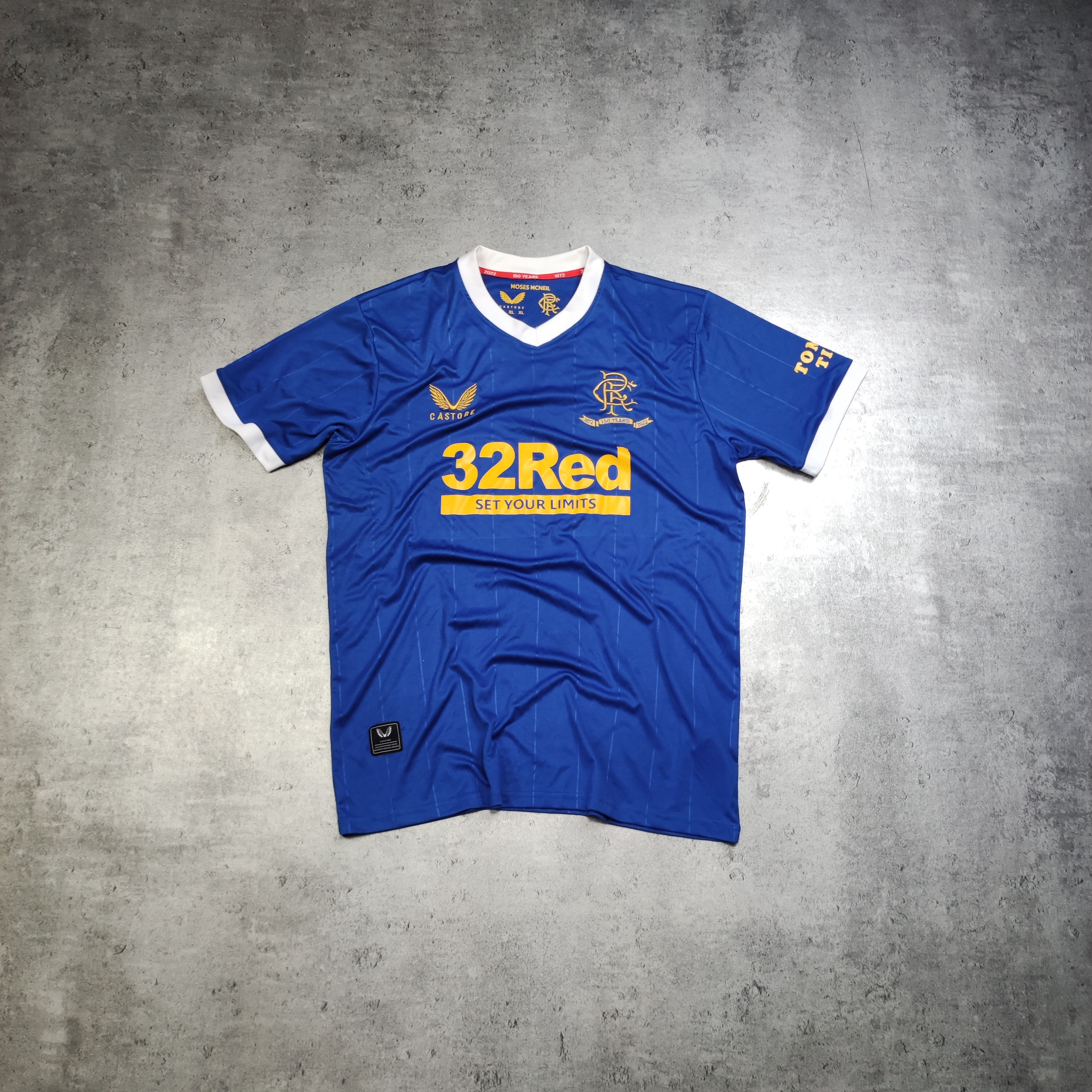 Other RARE Football Glasgow Rangers Castore 2021 Home Jersey Size US XL / EU 56 / 4 - 1 Thumbnail