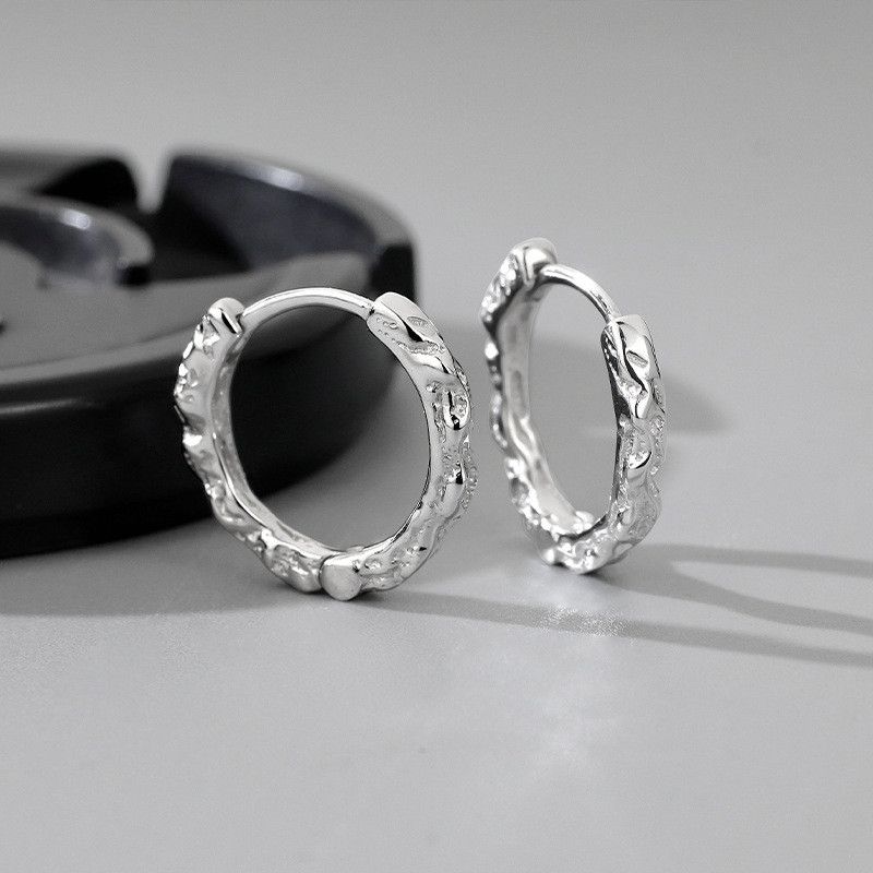 Jewelry Vibe Earrings One Pairs Chrome Jewelry Size ONE SIZE - 2 Thumbnail